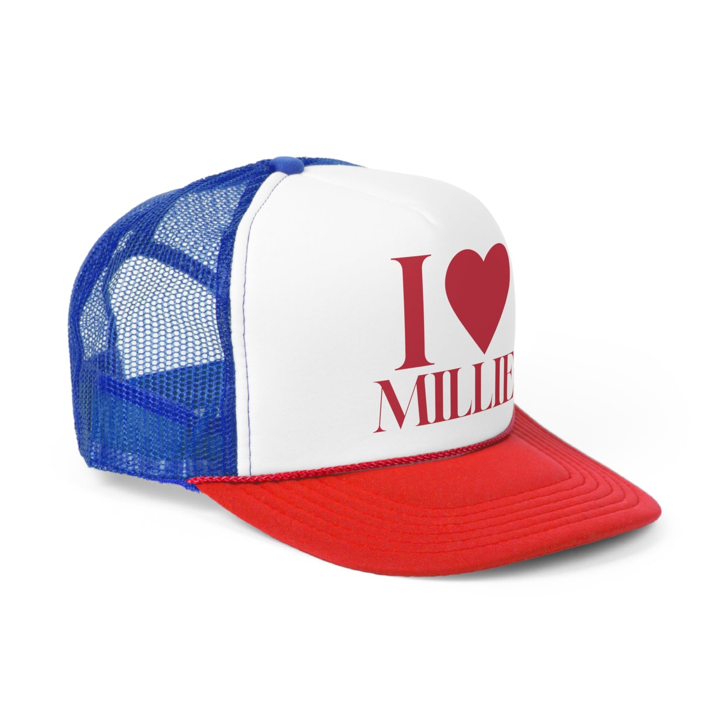 I Love Millie Trucker Cap
