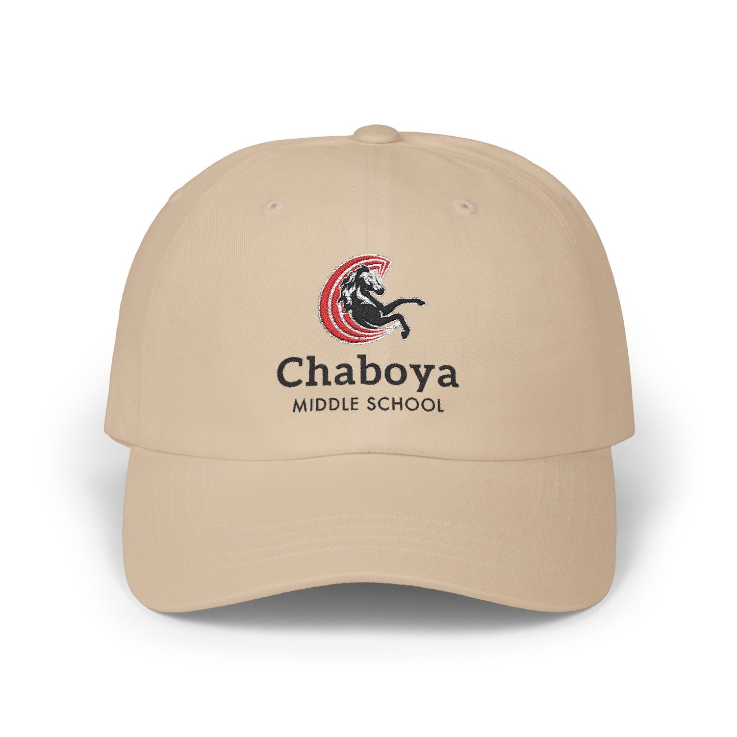 Classic Dad Cap with Chaboya Staff Logo (light)