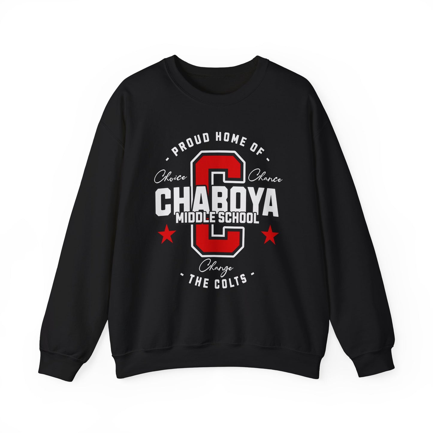 Chaboya Middle School Collegiate Crewneck - Adult