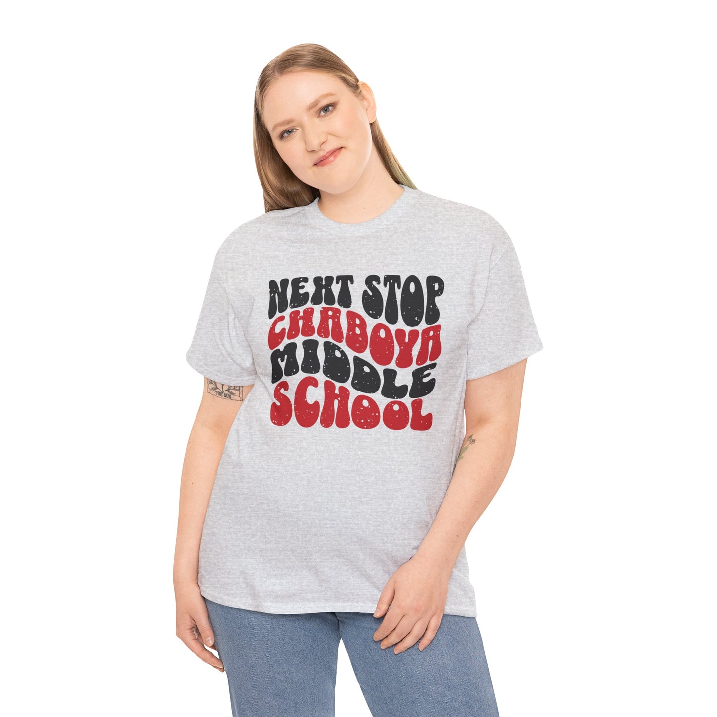 Next Stop Chaboya Middle School Tee - Adult