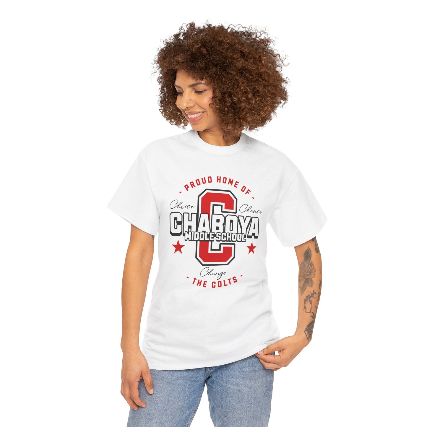Chaboya Middle School Collegiate Tee - Adult