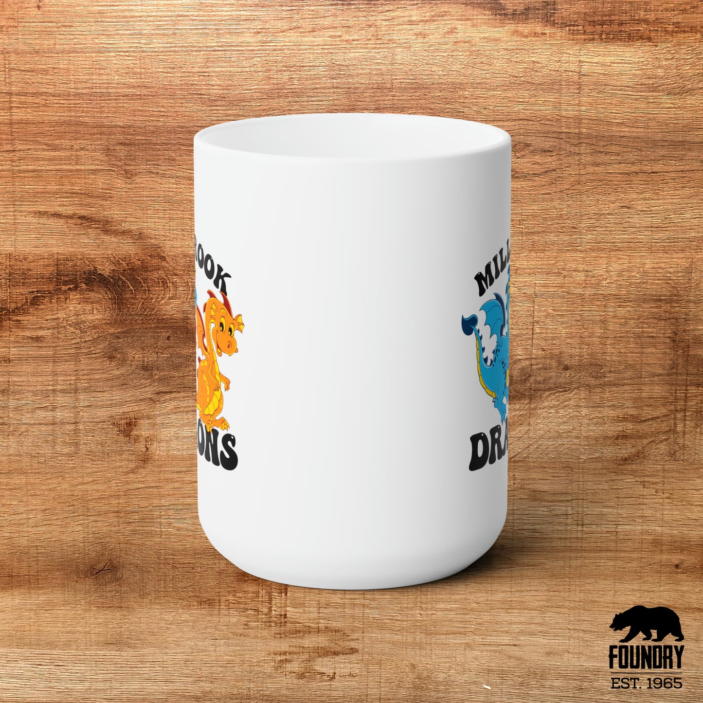 Millbrook Dragons - Ceramic Mug 15oz