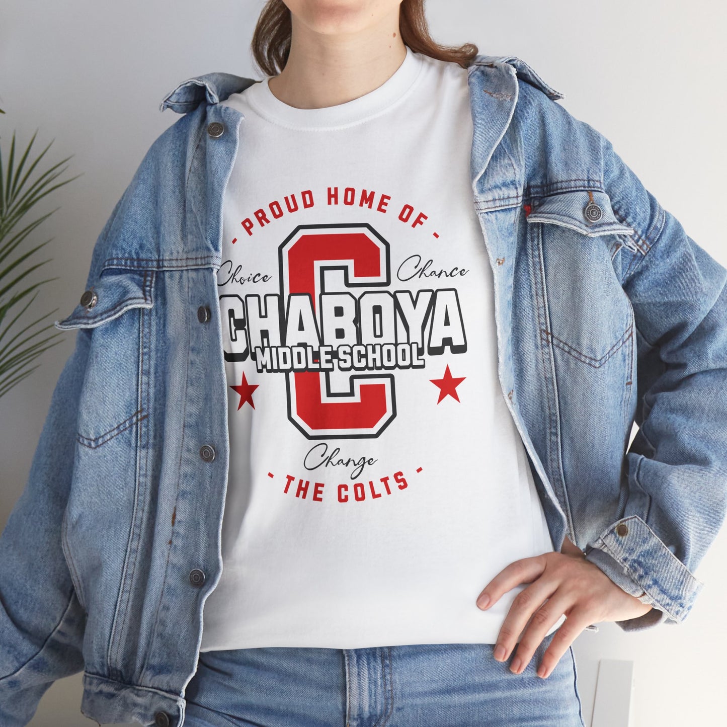 Chaboya Middle School Collegiate Tee - Adult