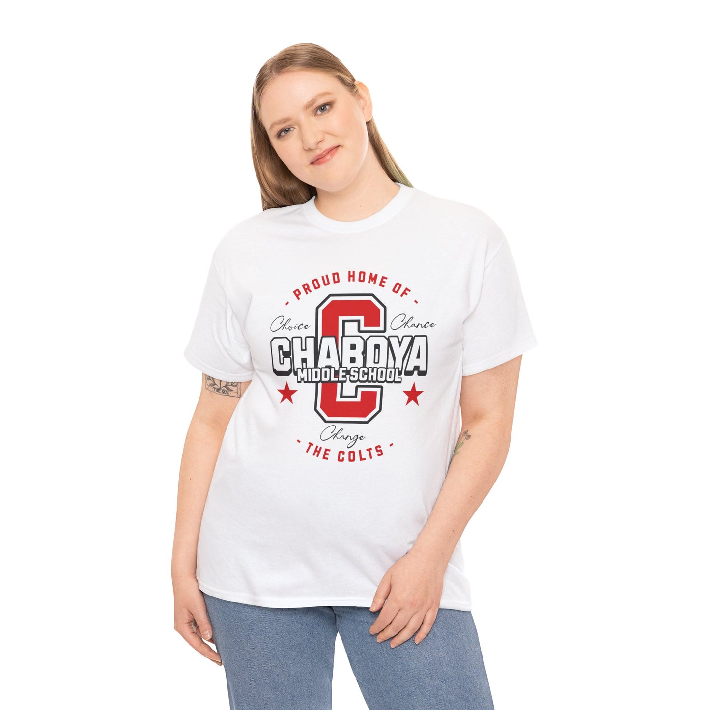 Chaboya Middle School Collegiate Tee - Adult