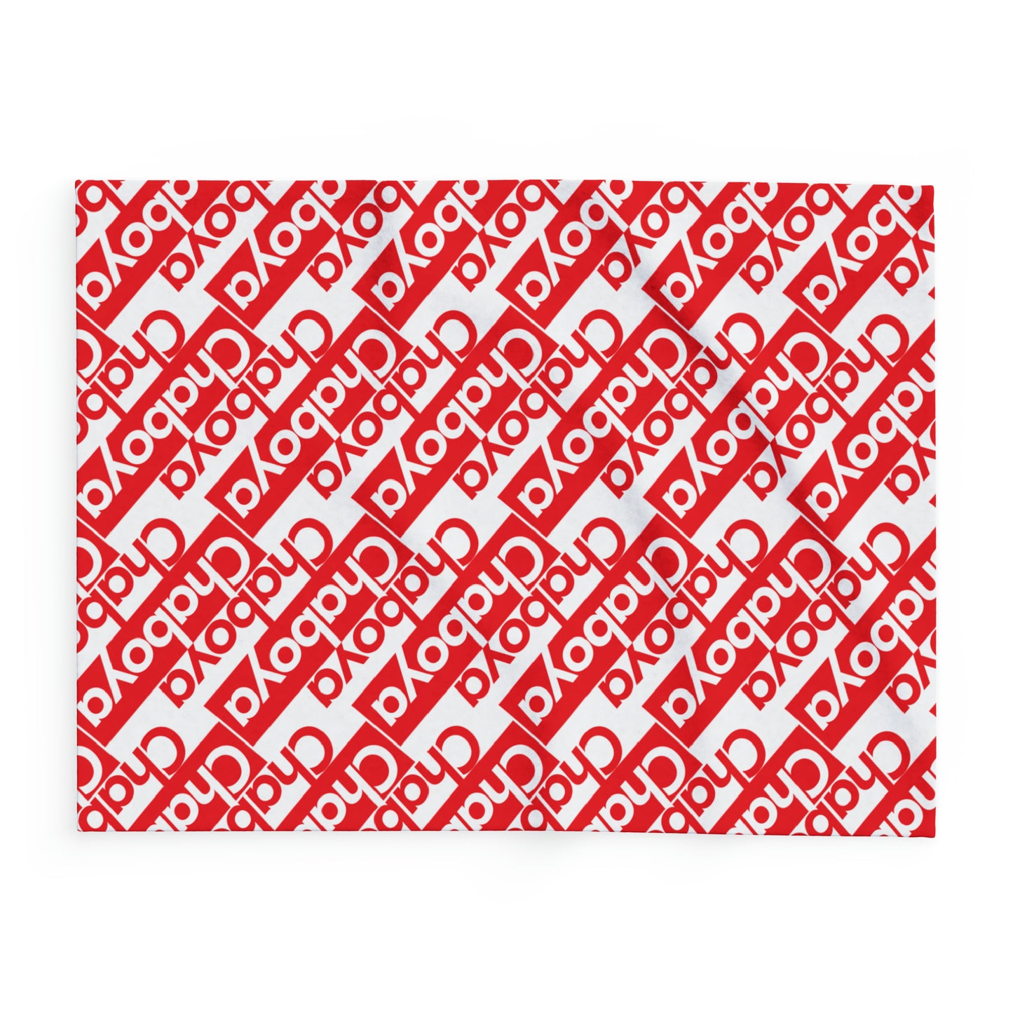 Chaboya Wordmark Fleece Blanket