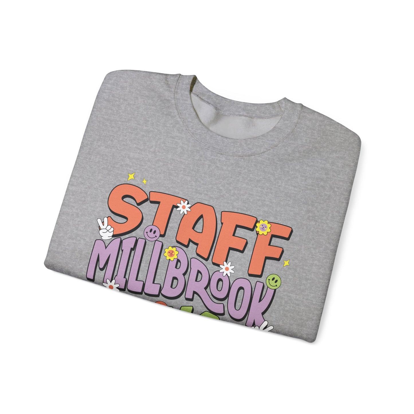 Millbrook Staff Squad Unisex Heavy Blend™ Crewneck Sweatshirt - Adult