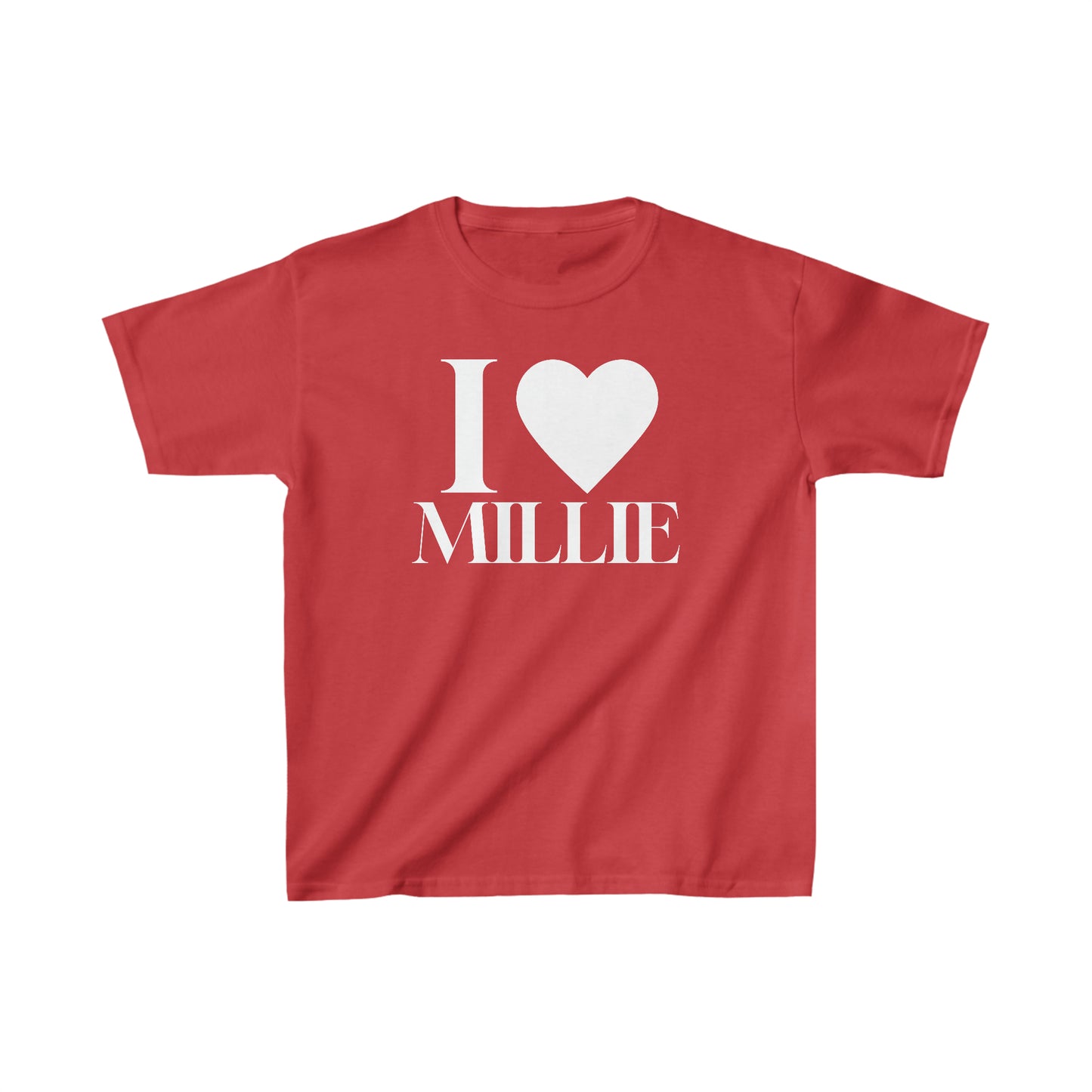 I Love Millie Tee  - Youth