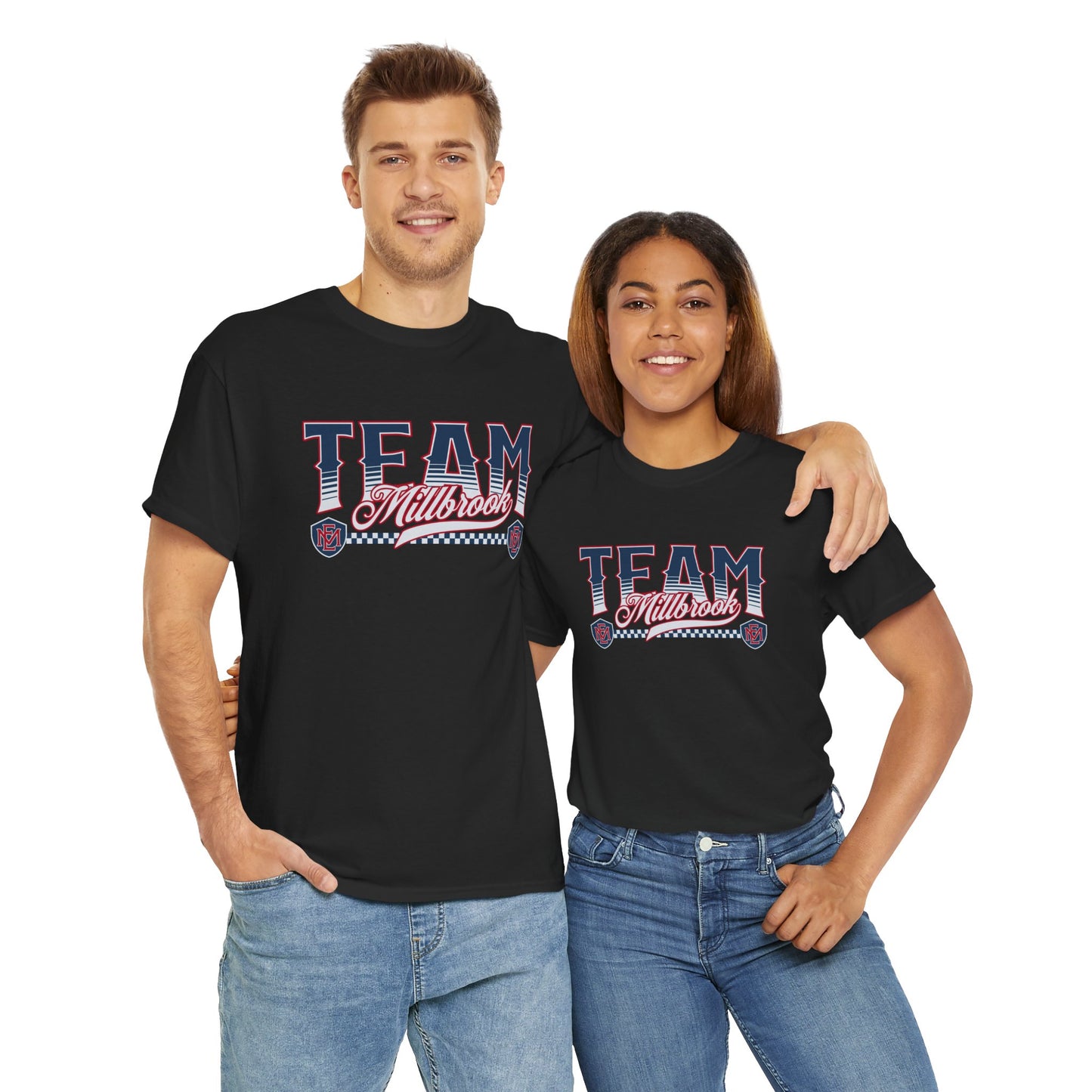 Team Millbrok Unisex Heavy Cotton Tee - Adult