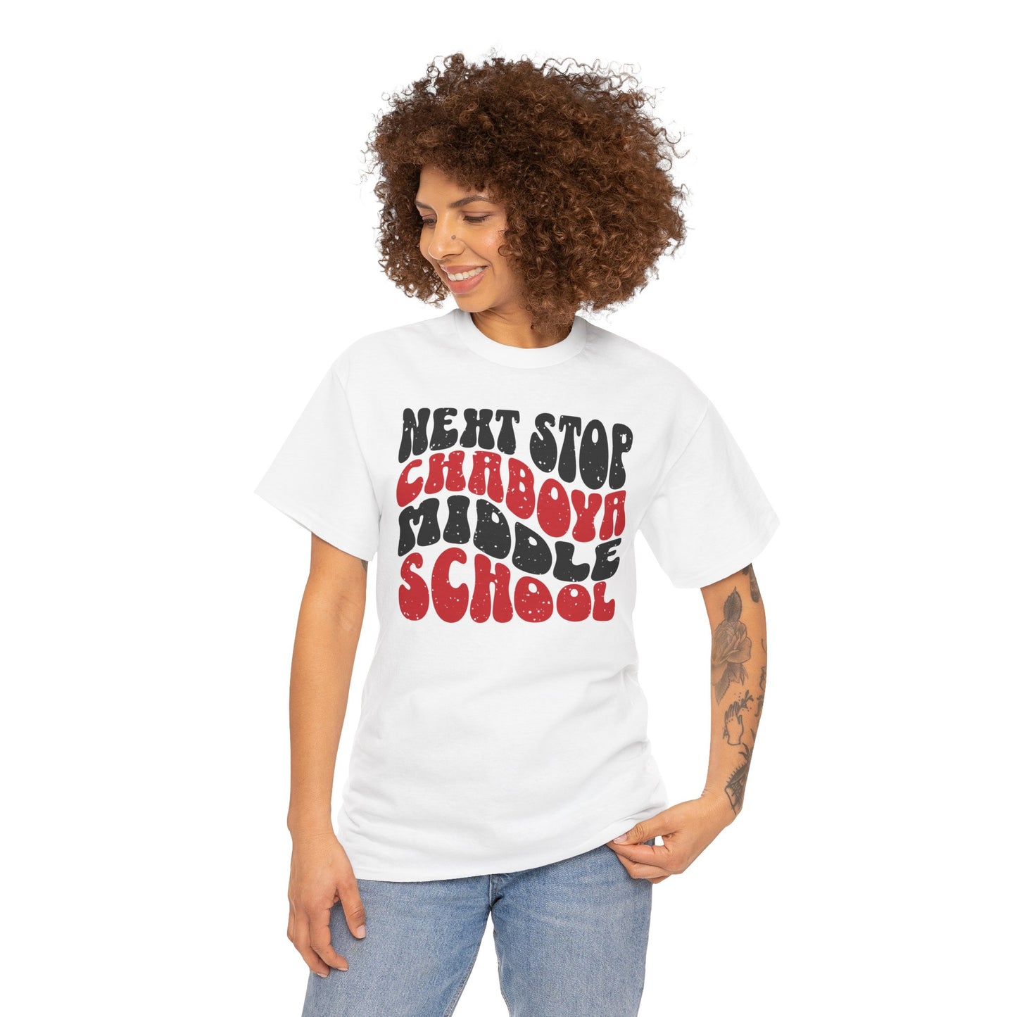 Next Stop Chaboya Colts Middle School Tee - Adult