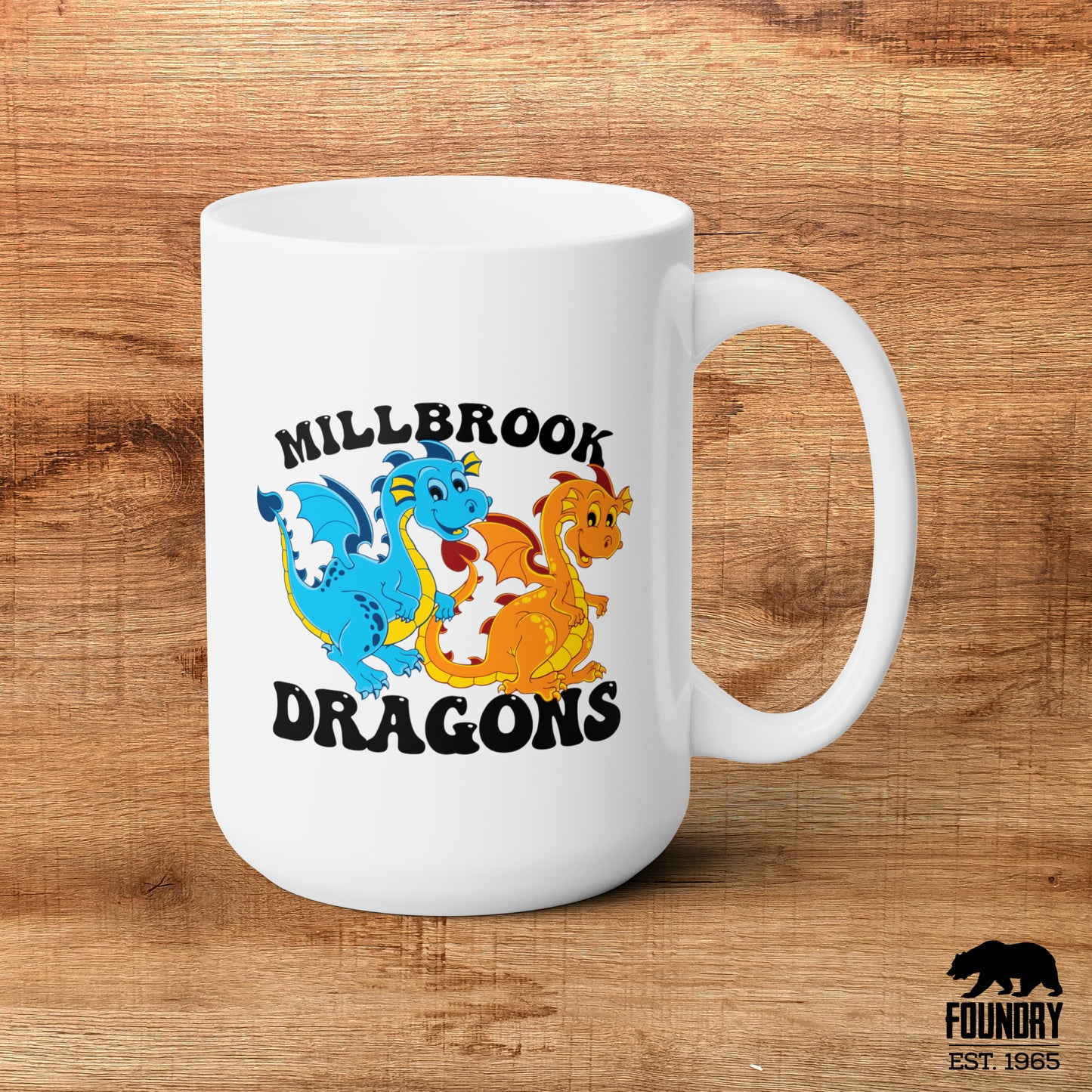 Millbrook Dragons - Ceramic Mug 15oz