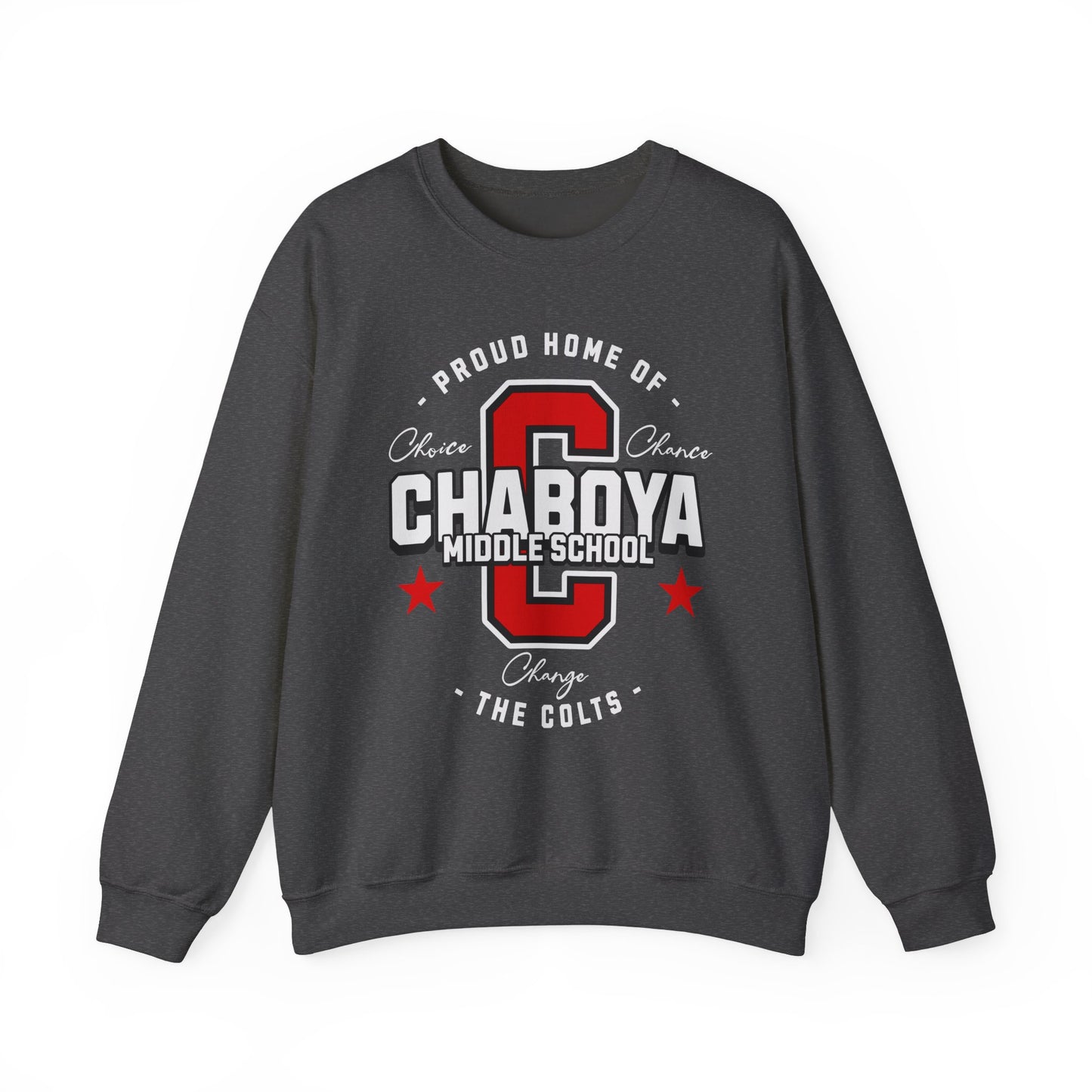 Chaboya Middle School Collegiate Crewneck - Adult