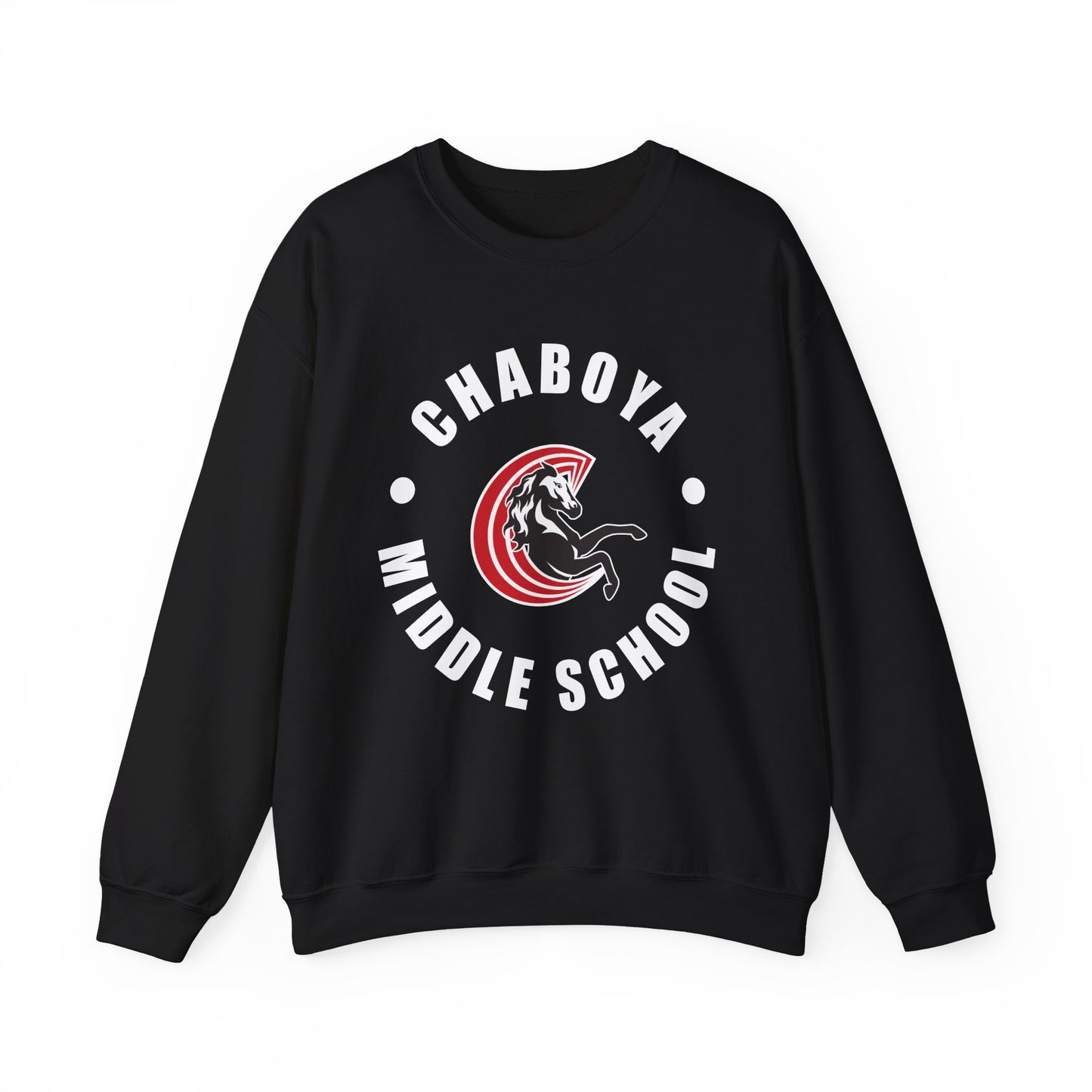 Chaboya Middle School Mascot Crewneck - Adult