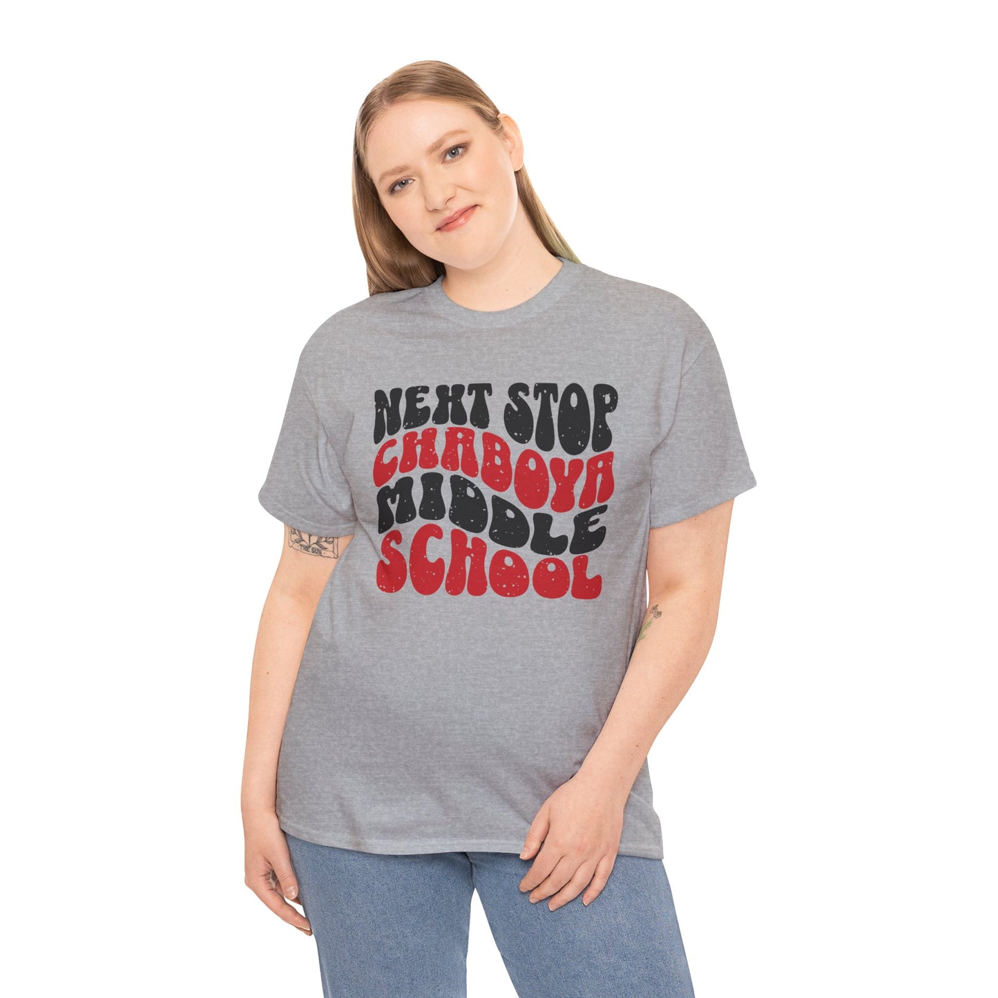 Next Stop Chaboya Middle School Tee - Adult