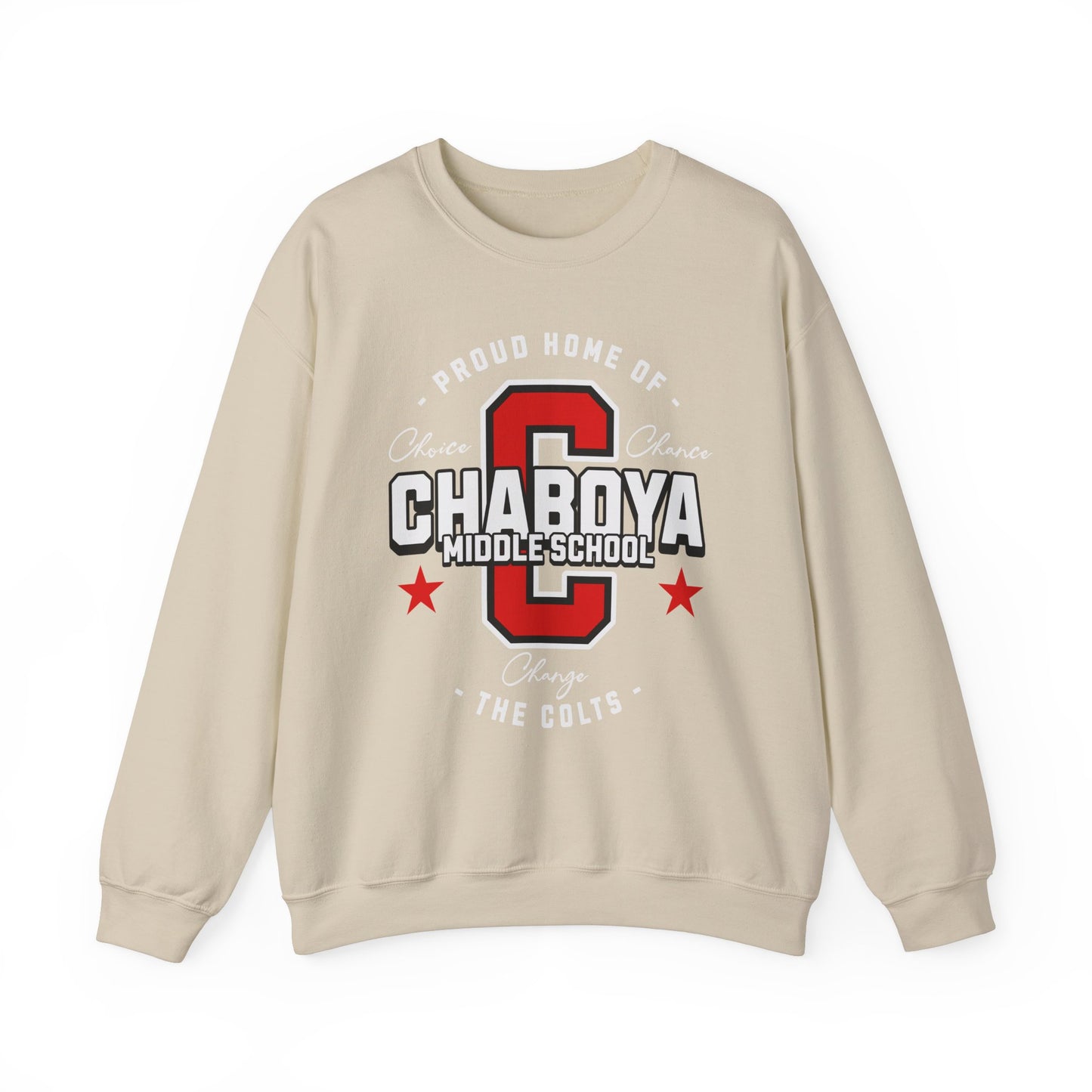 Chaboya Middle School Collegiate Crewneck - Adult
