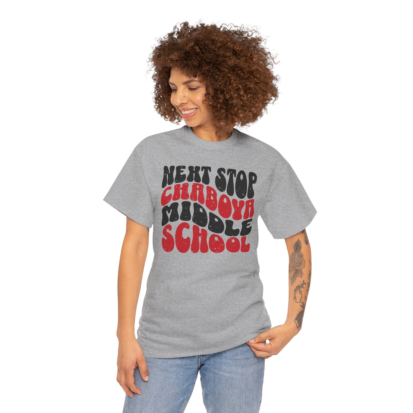 Next Stop Chaboya Colts Middle School Tee - Adult