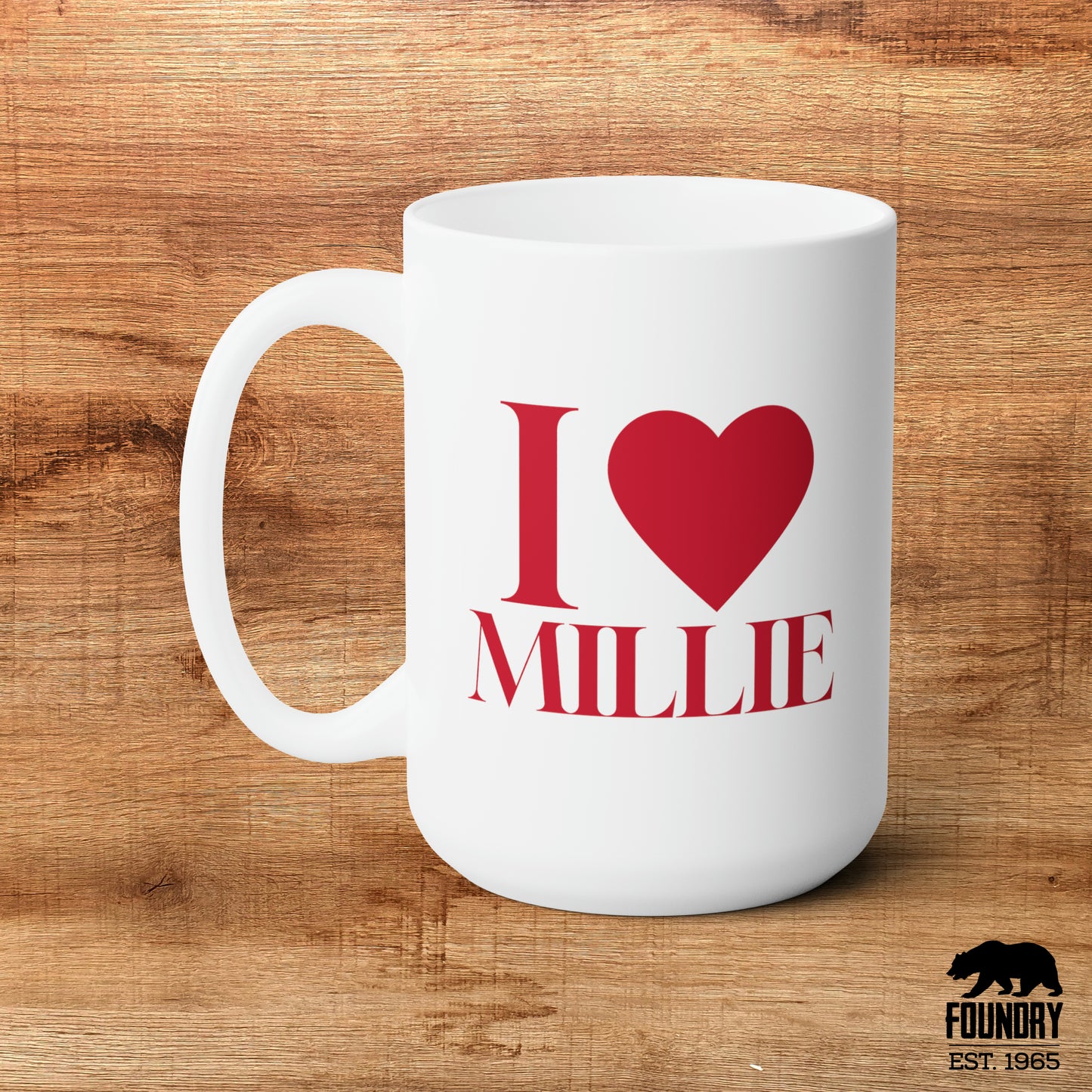 I Love Mille - Ceramic Mug 15oz