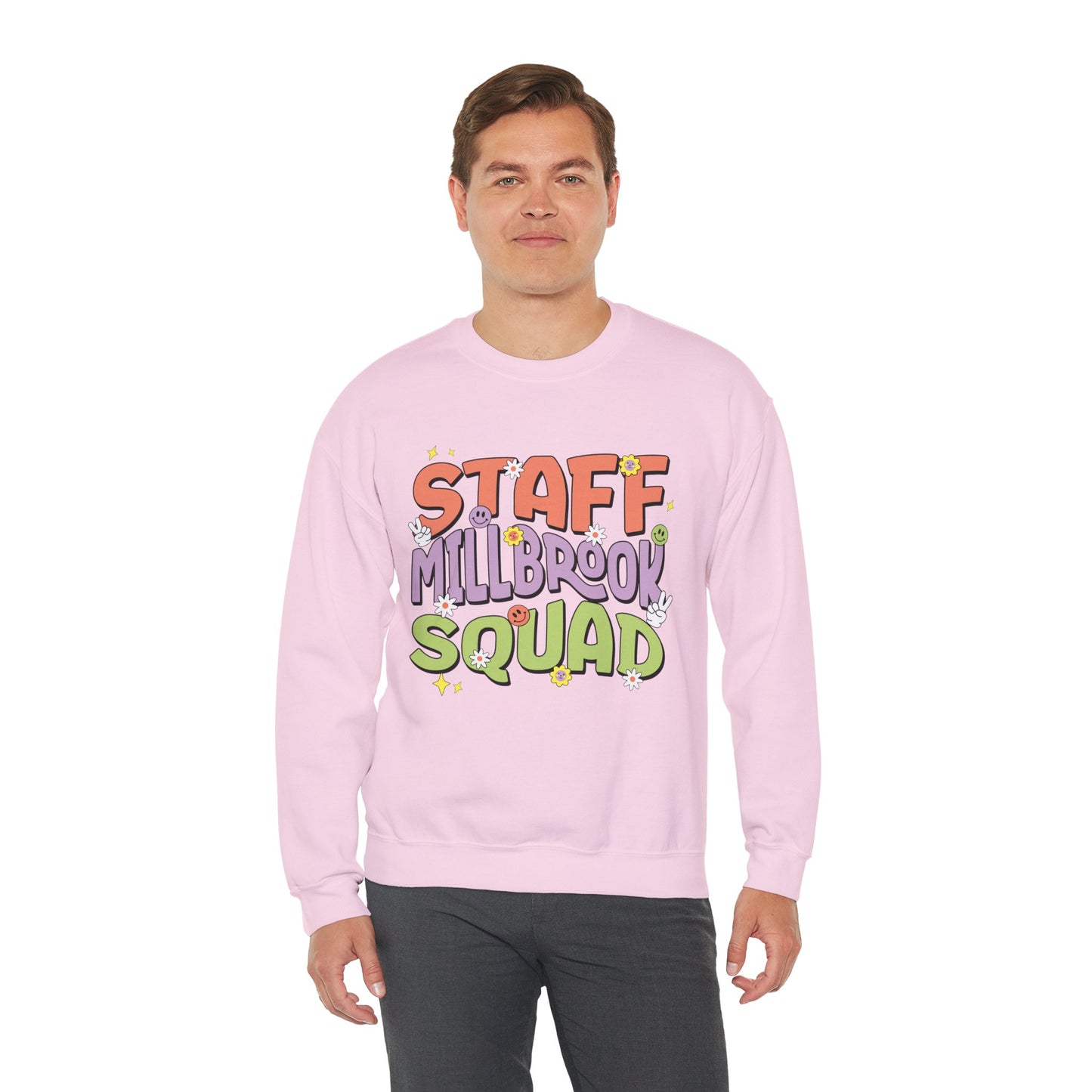 Millbrook Staff Squad Unisex Heavy Blend™ Crewneck Sweatshirt - Adult