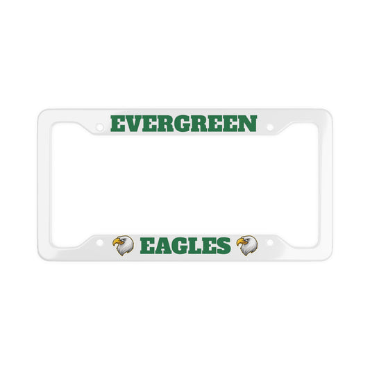 Evergreen Eagles License Plate Frame