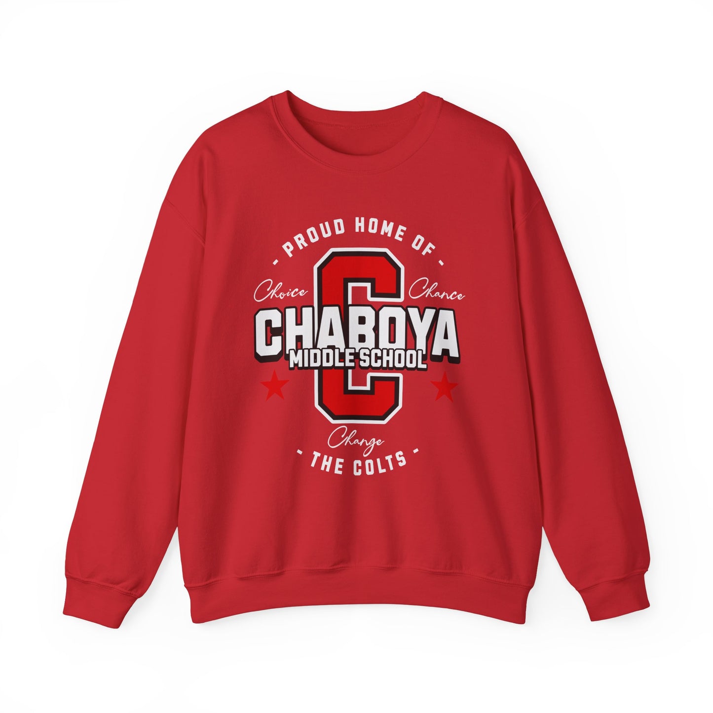 Chaboya Middle School Collegiate Crewneck - Adult