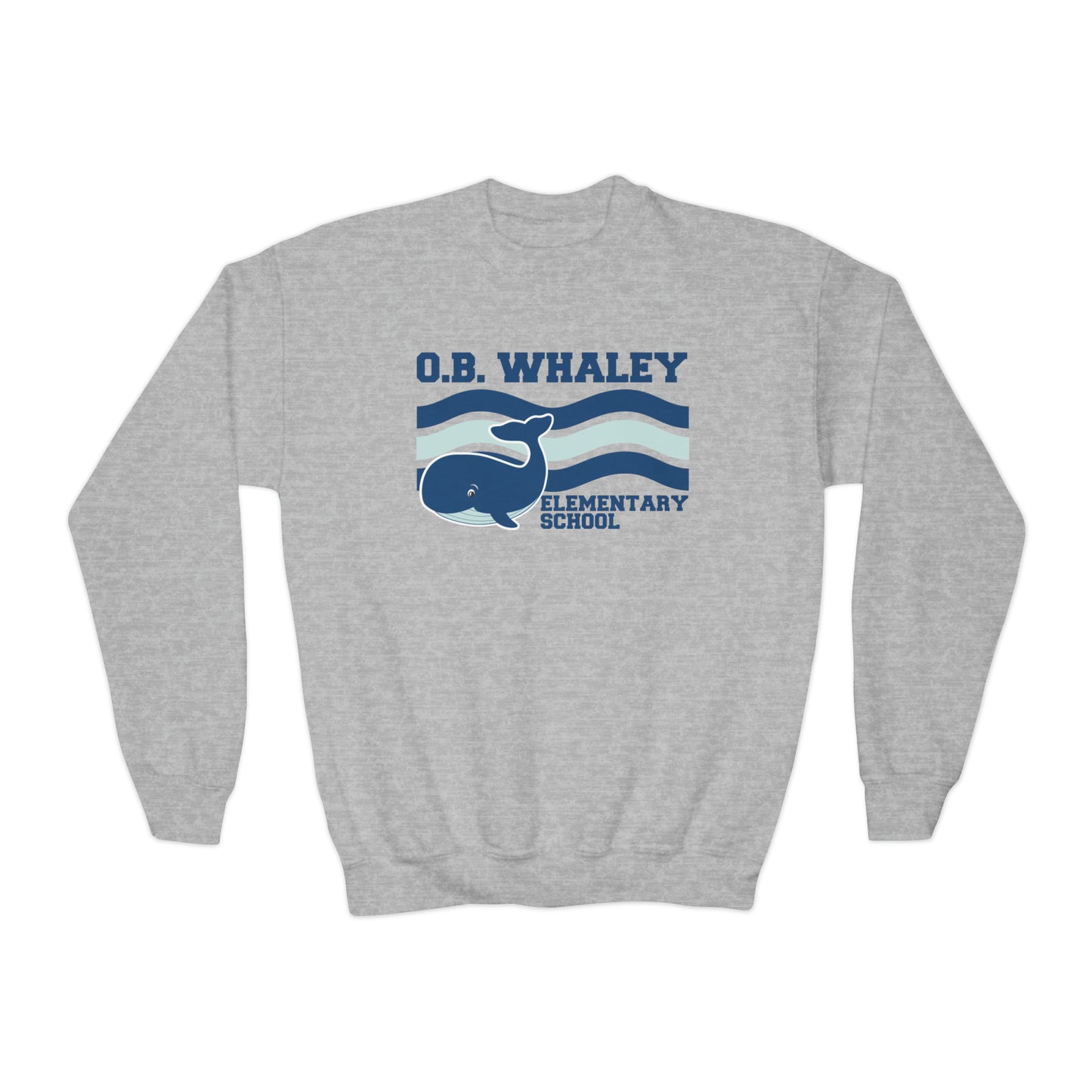 O.B. Whaley Spirit Flag Crewneck - Youth