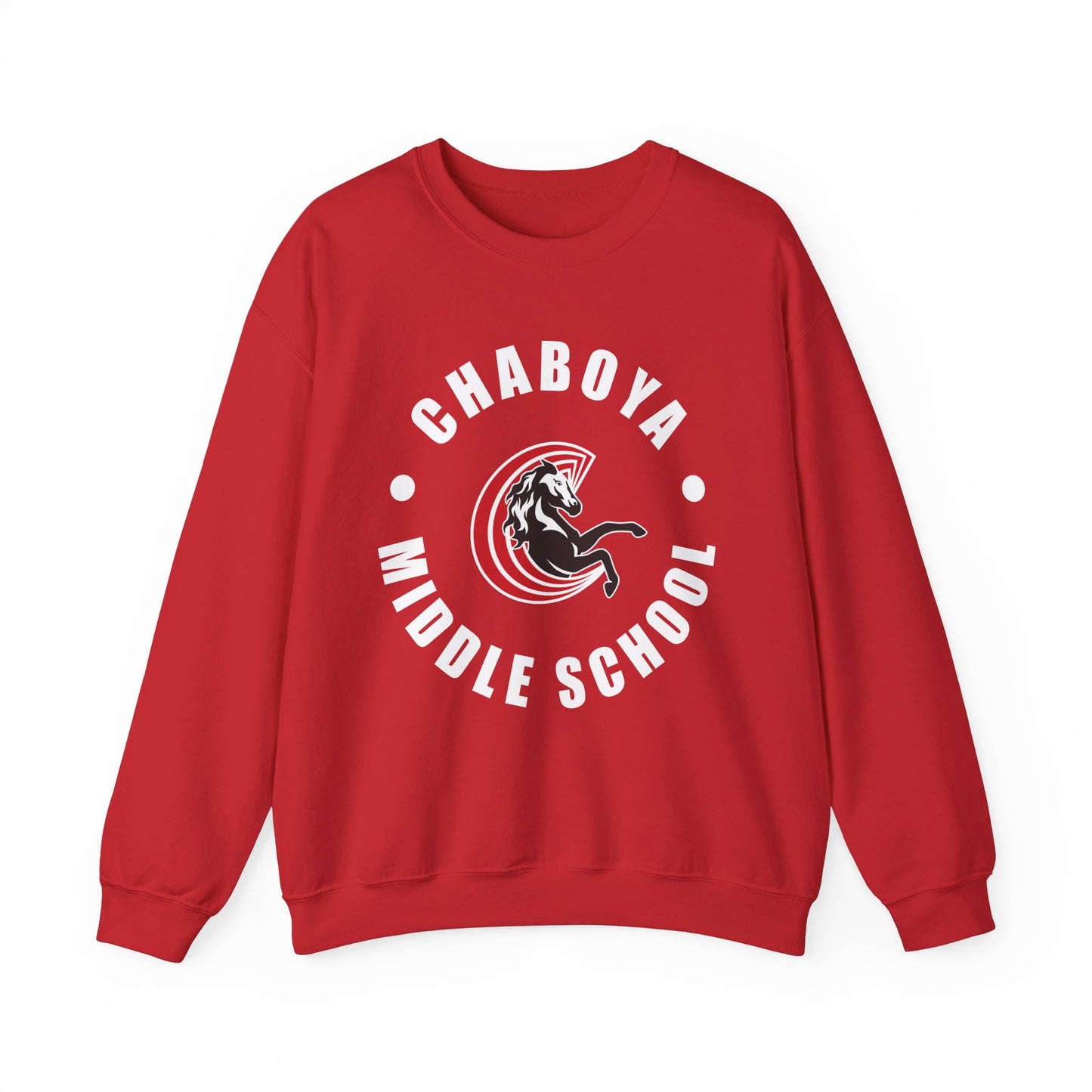 Chaboya Middle School Mascot Crewneck - Adult