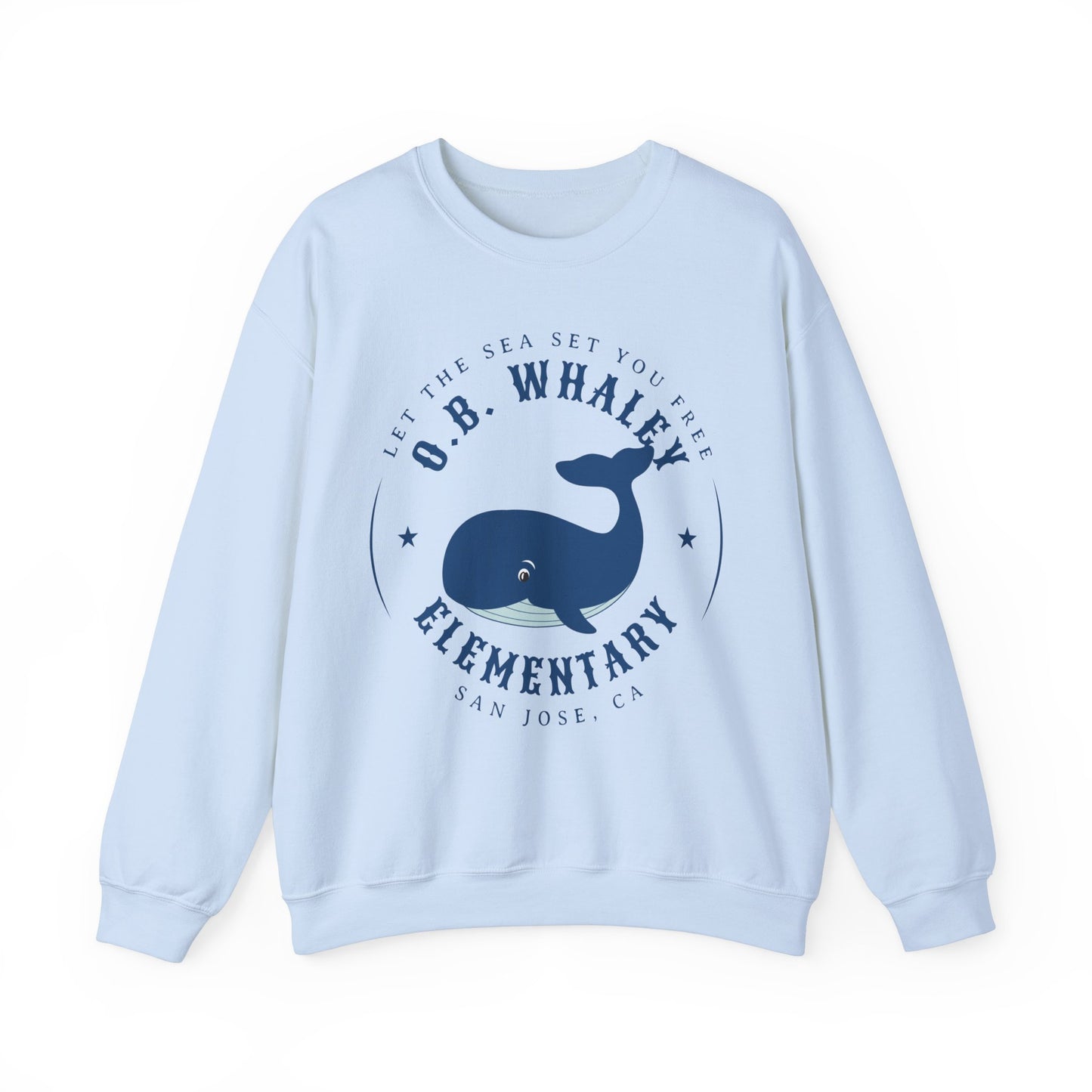 O.B. Whaley Let The Sea Set You Free Crewneck - Adult
