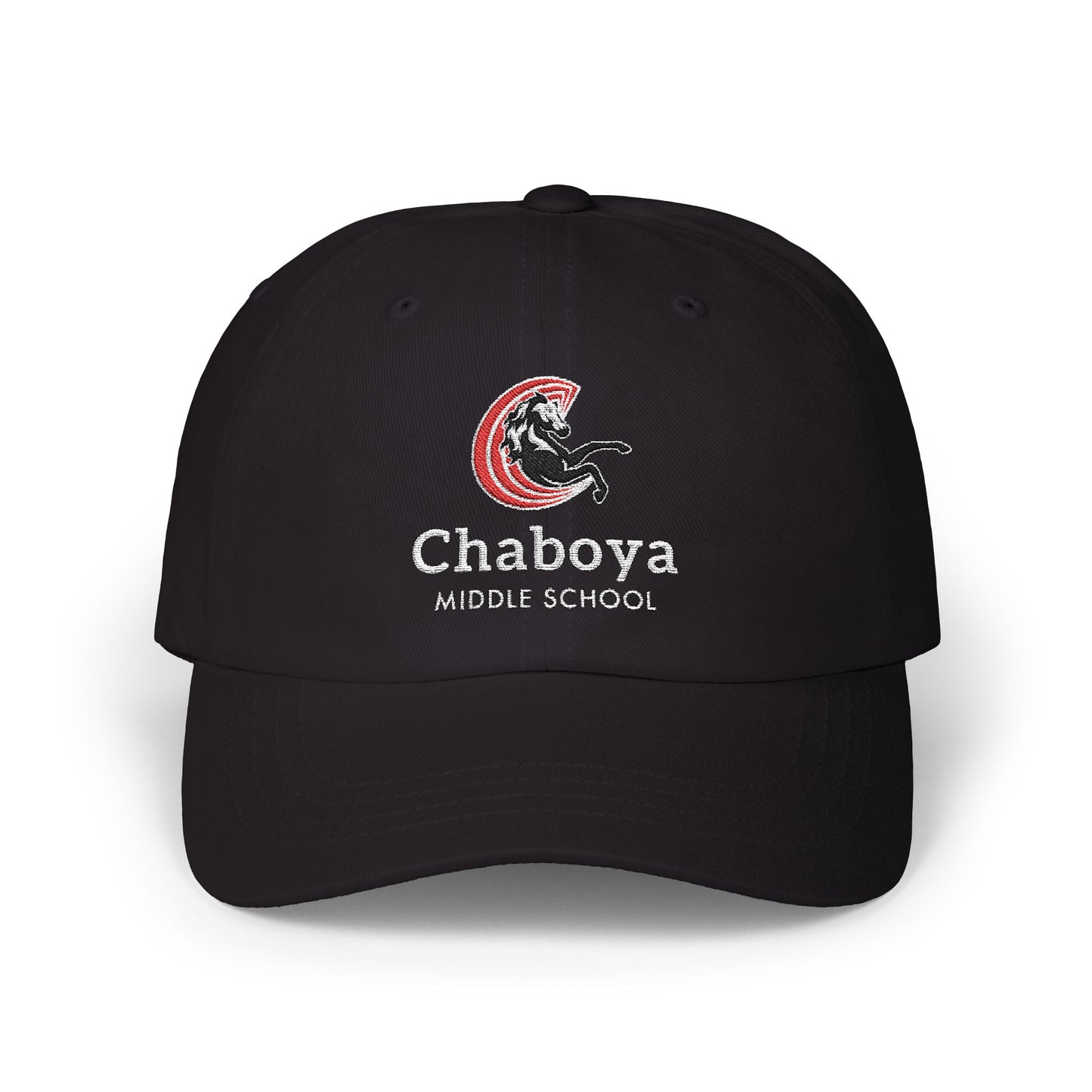 Classic Dad Cap with Chaboya Staff Logo (dark)
