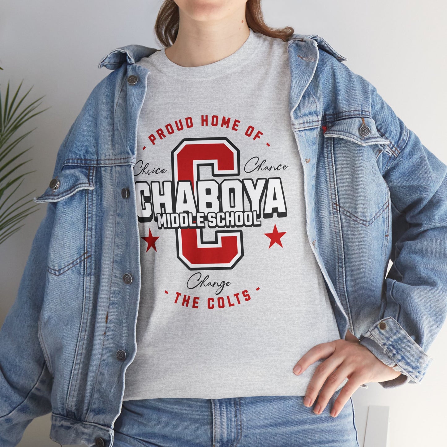 Chaboya Middle School Collegiate Tee - Adult