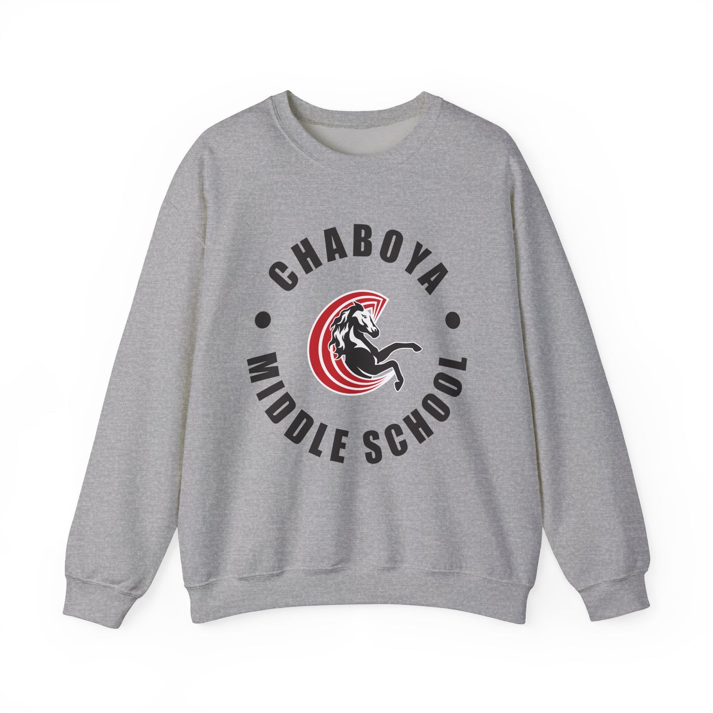 Chaboya Middle School Mascot Crewneck - Adult