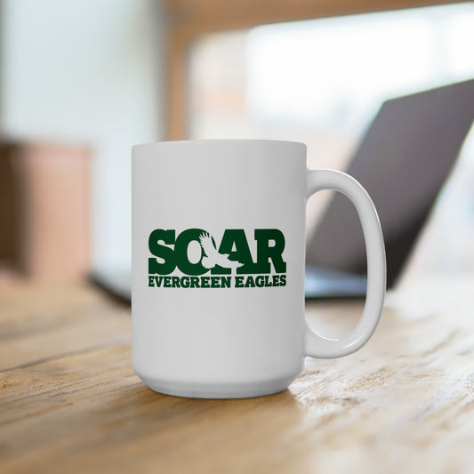 SOAR Evergreen Eagles - Ceramic Mug 15oz
