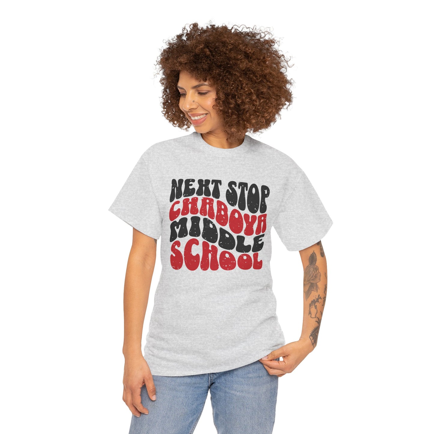 Next Stop Chaboya Middle School Tee - Adult