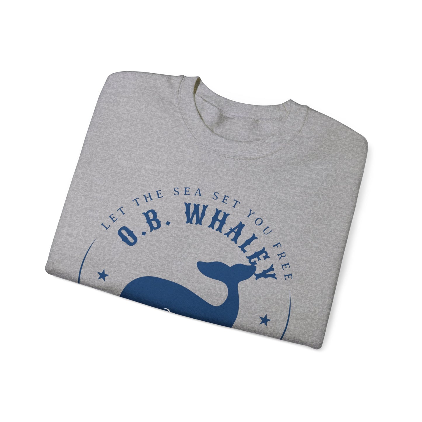 O.B. Whaley Let The Sea Set You Free Crewneck - Adult