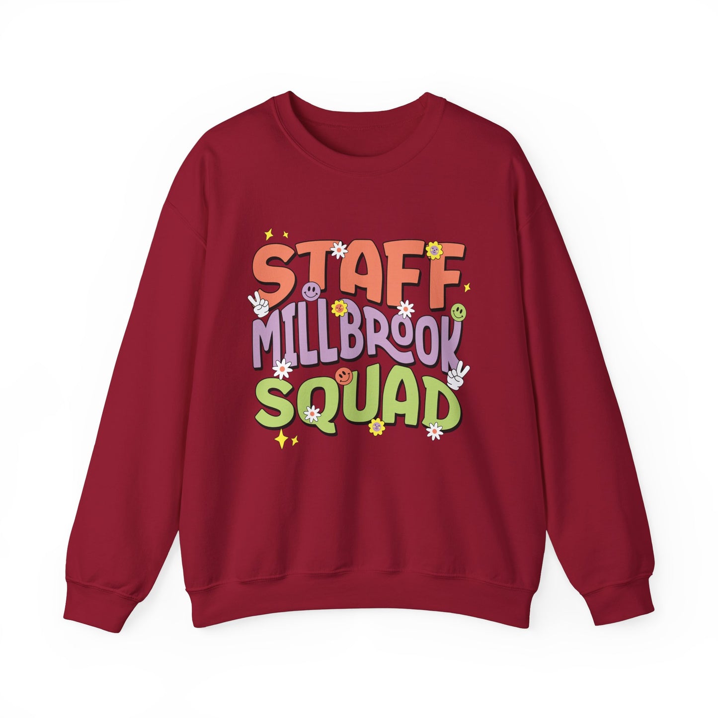 Millbrook Staff Squad Unisex Heavy Blend™ Crewneck Sweatshirt - Adult