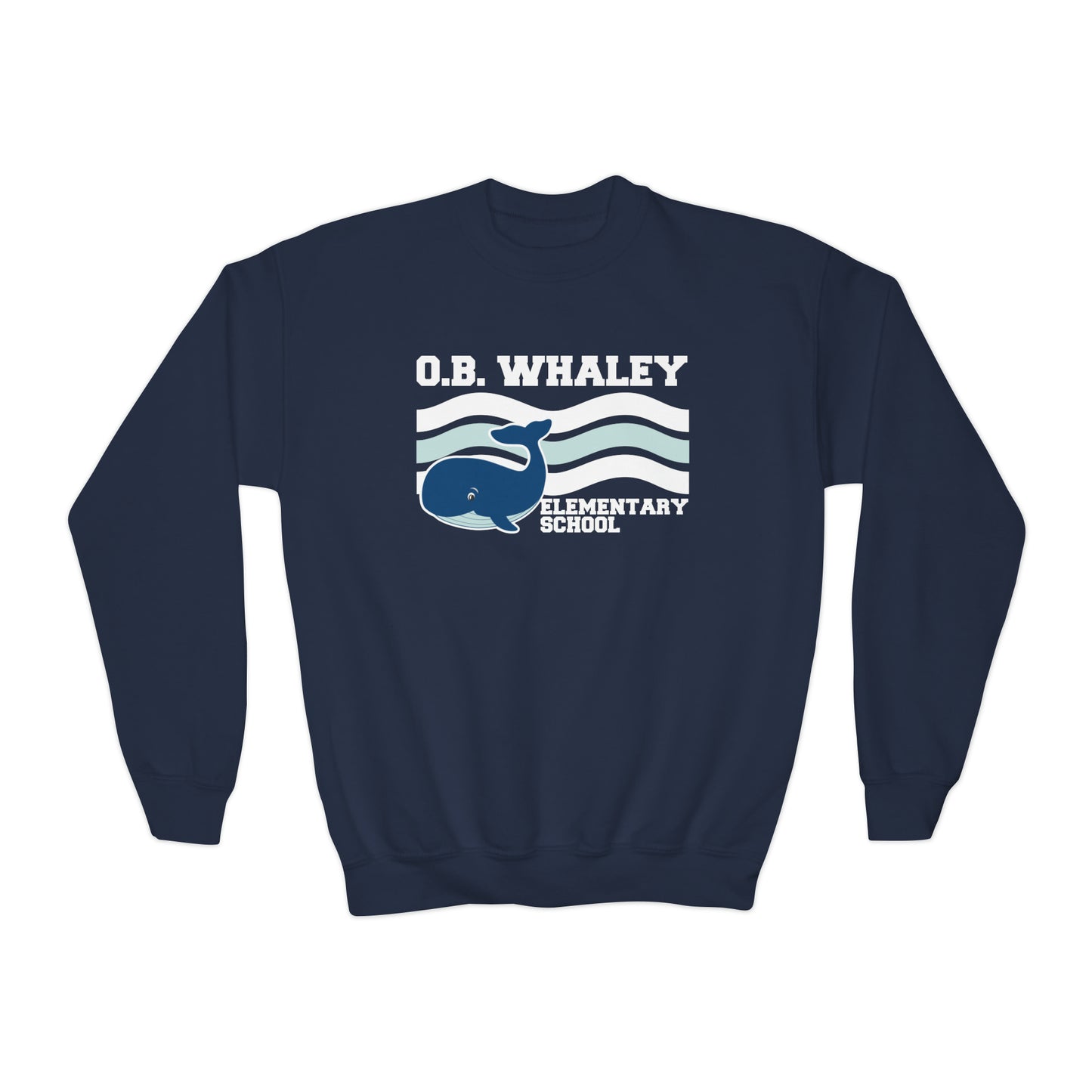 O.B. Whaley Spirit Flag Crewneck - Youth