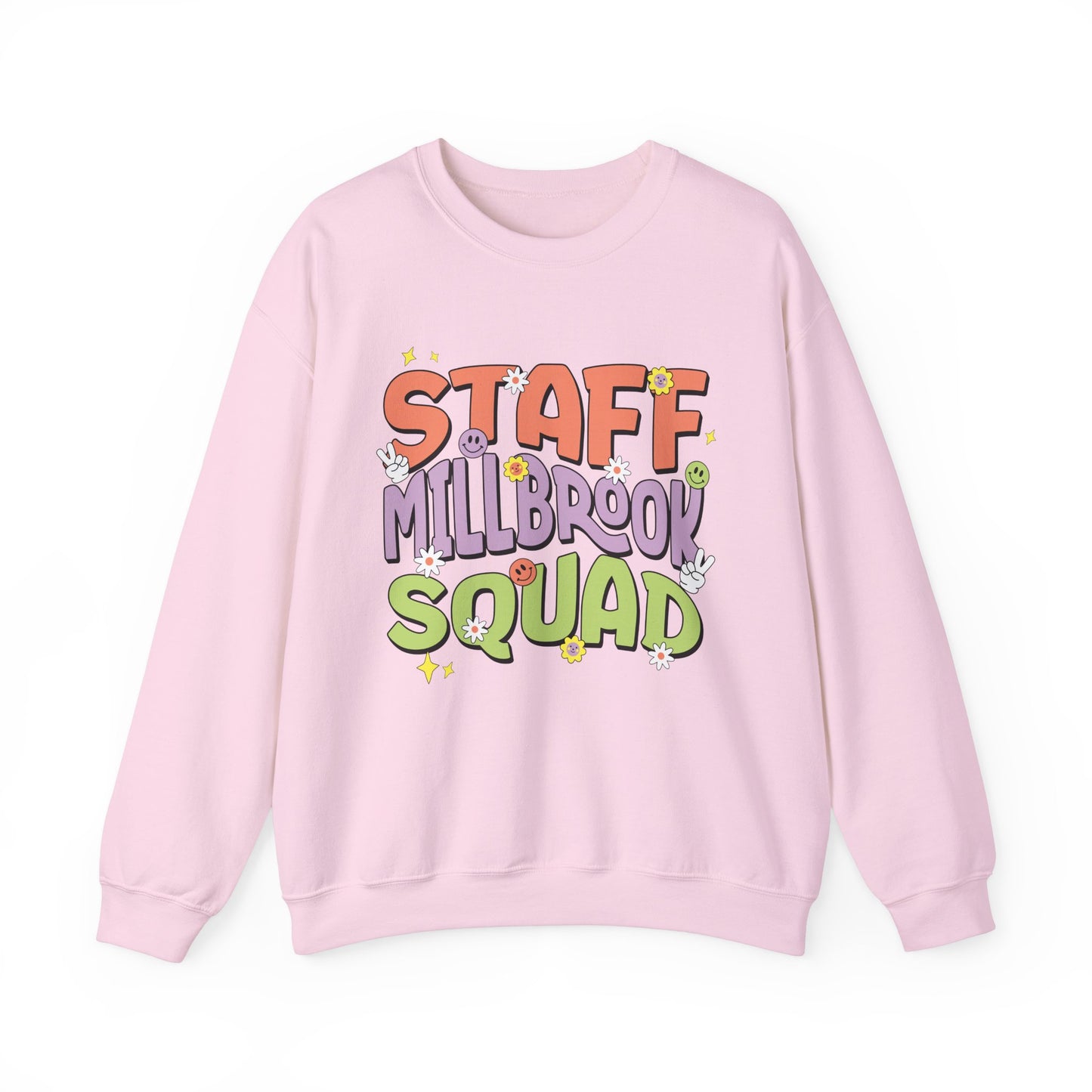 Millbrook Staff Squad Unisex Heavy Blend™ Crewneck Sweatshirt - Adult