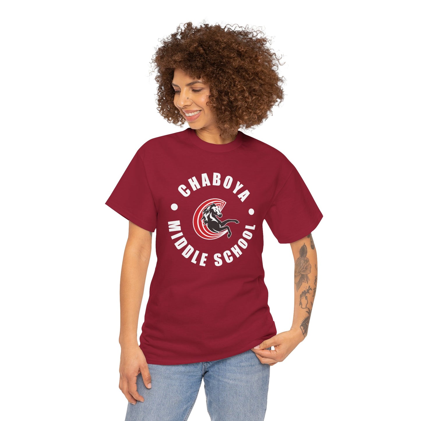 Chaboya Middle School Mascot Tee - Adult
