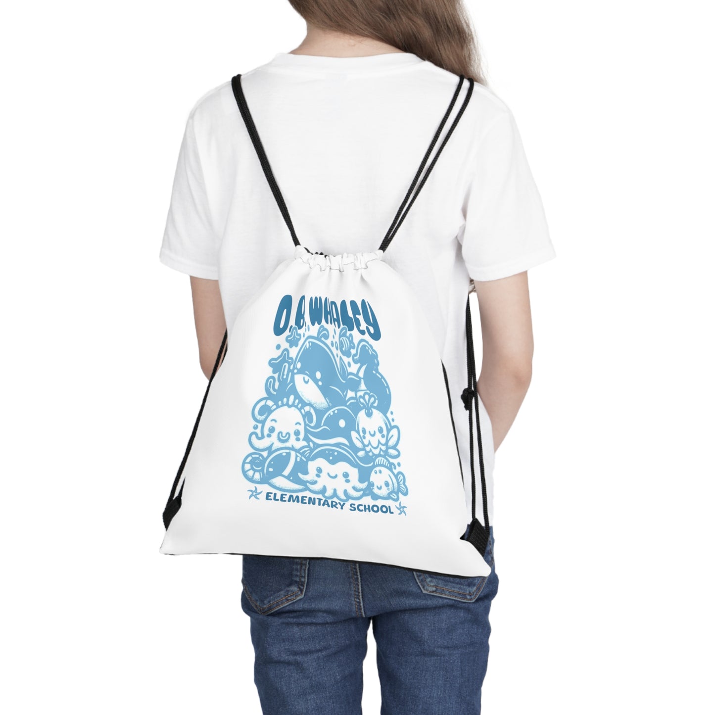 O.B. Whaley Ocean Tots - Drawstring Bag