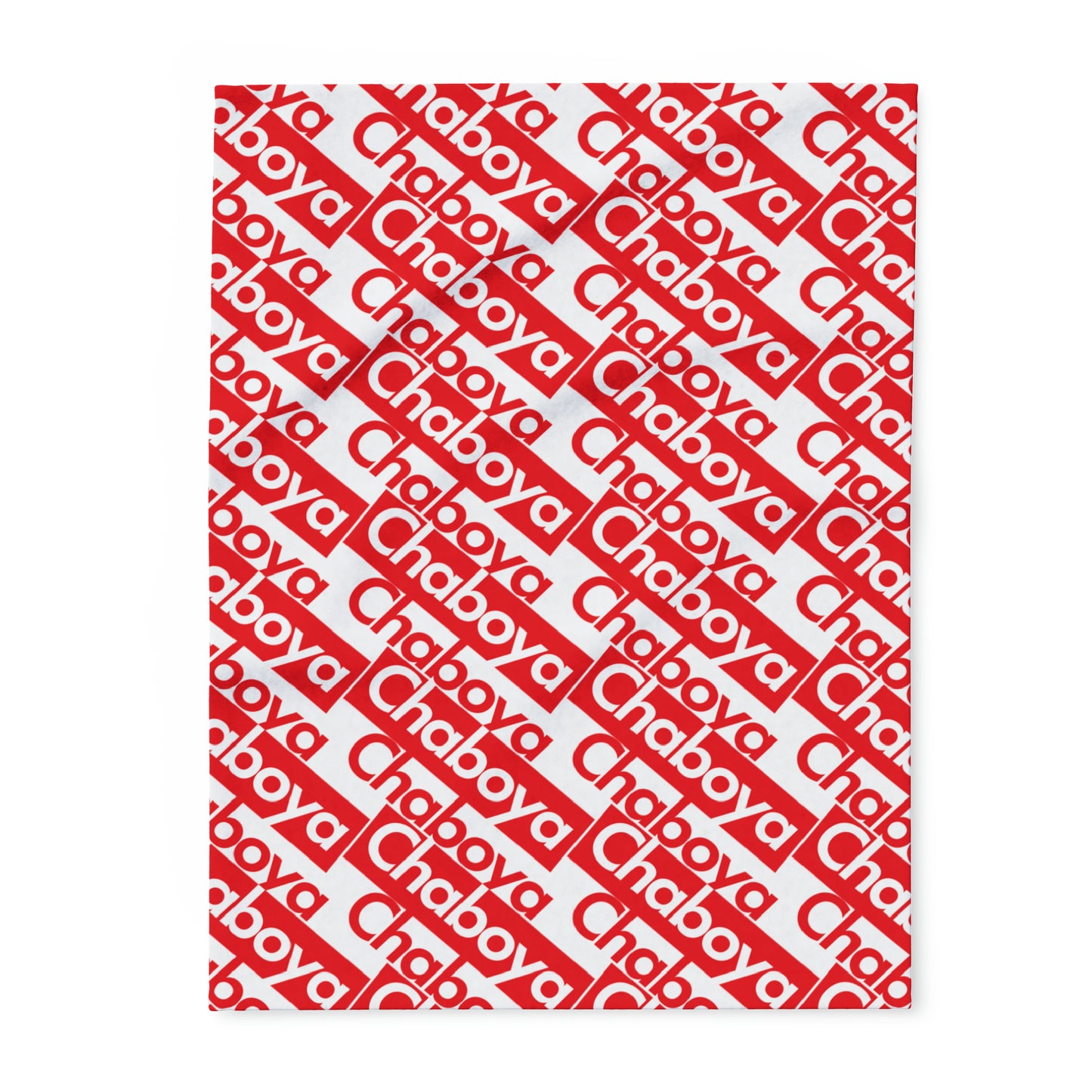 Chaboya Wordmark Fleece Blanket