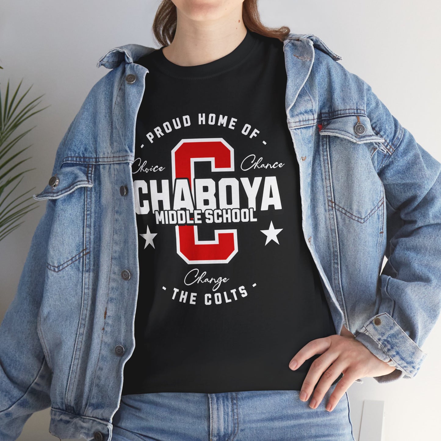 Chaboya Middle School Collegiate Tee - Adult