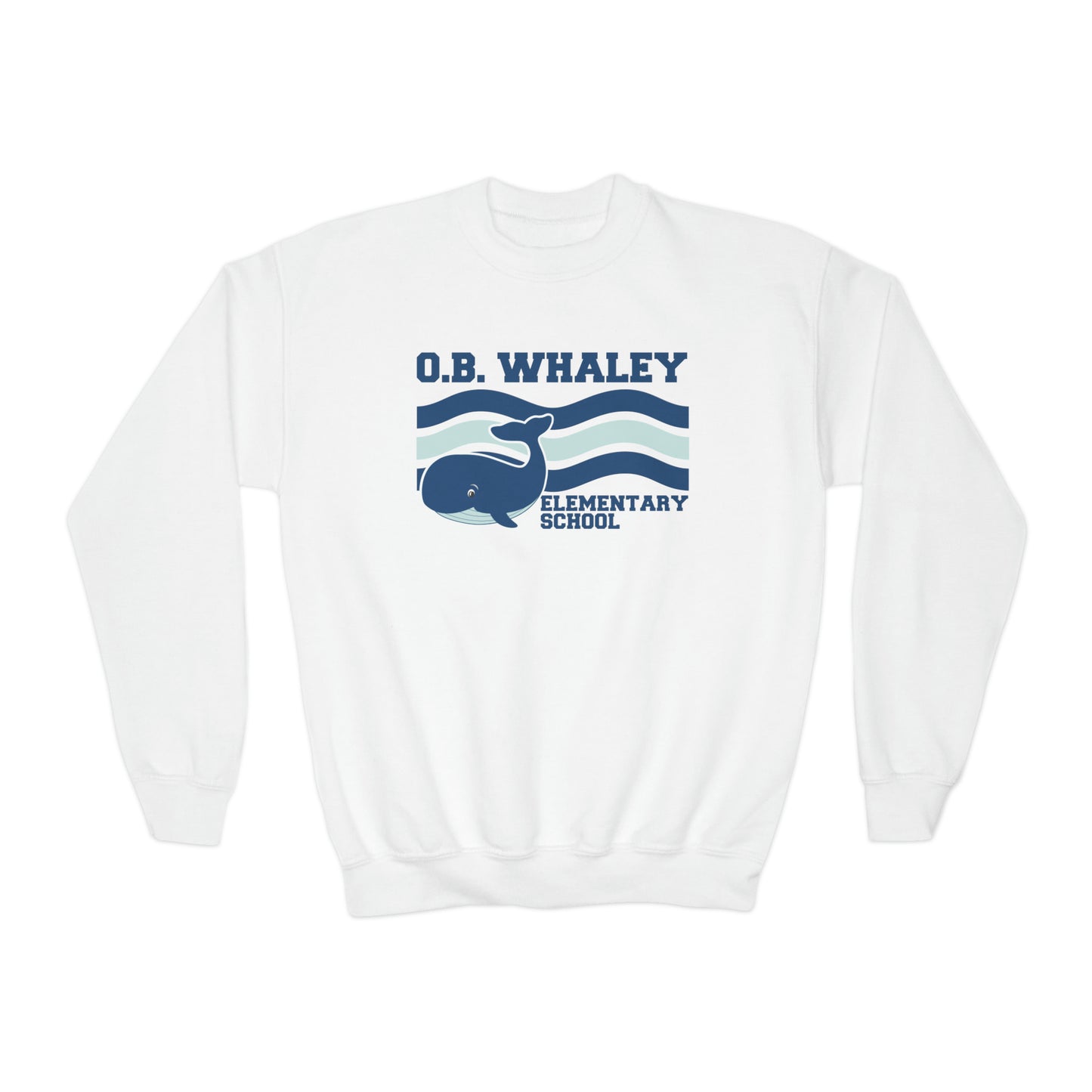 O.B. Whaley Spirit Flag Crewneck - Youth