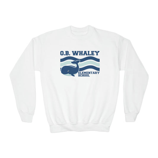 O.B. Whaley Spirit Flag Crewneck - Youth