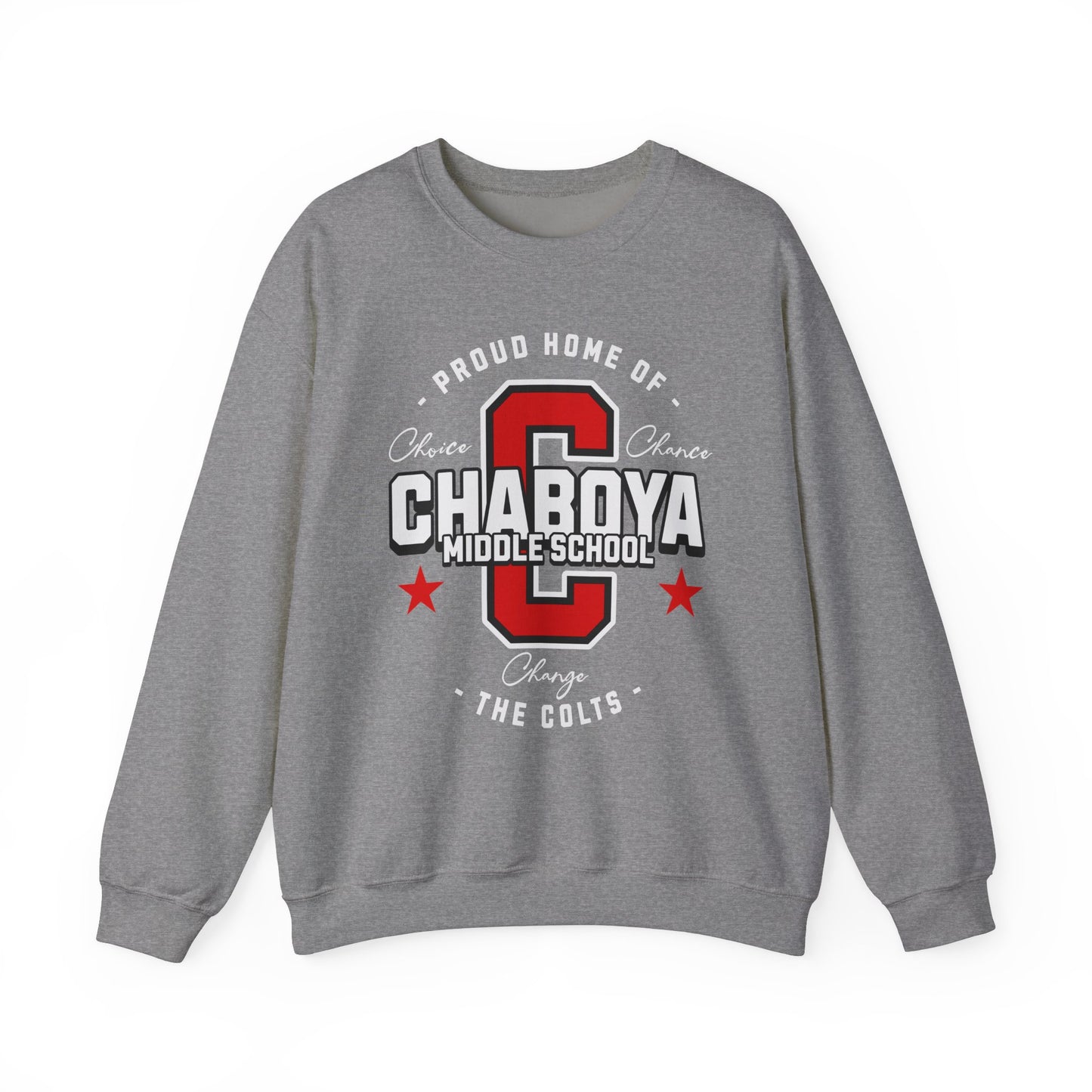 Chaboya Middle School Collegiate Crewneck - Adult