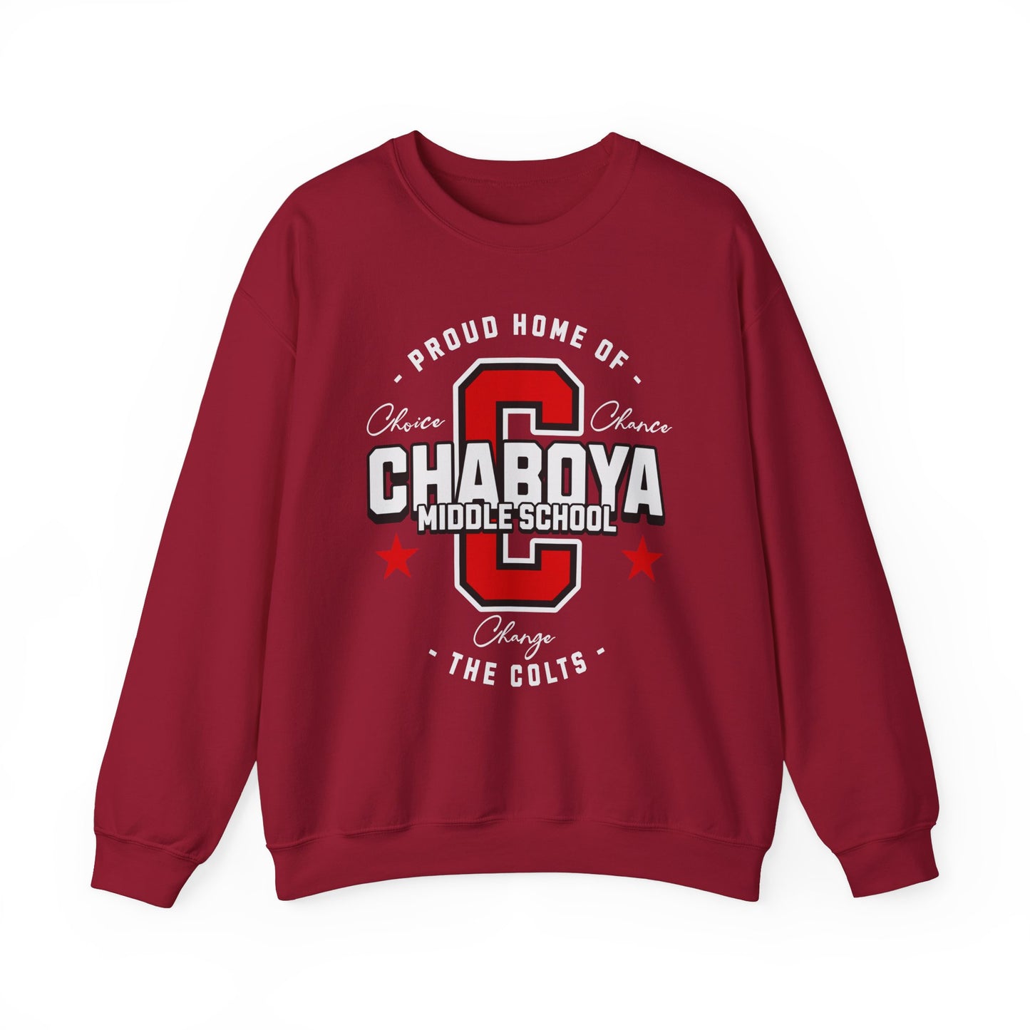 Chaboya Middle School Collegiate Crewneck - Adult