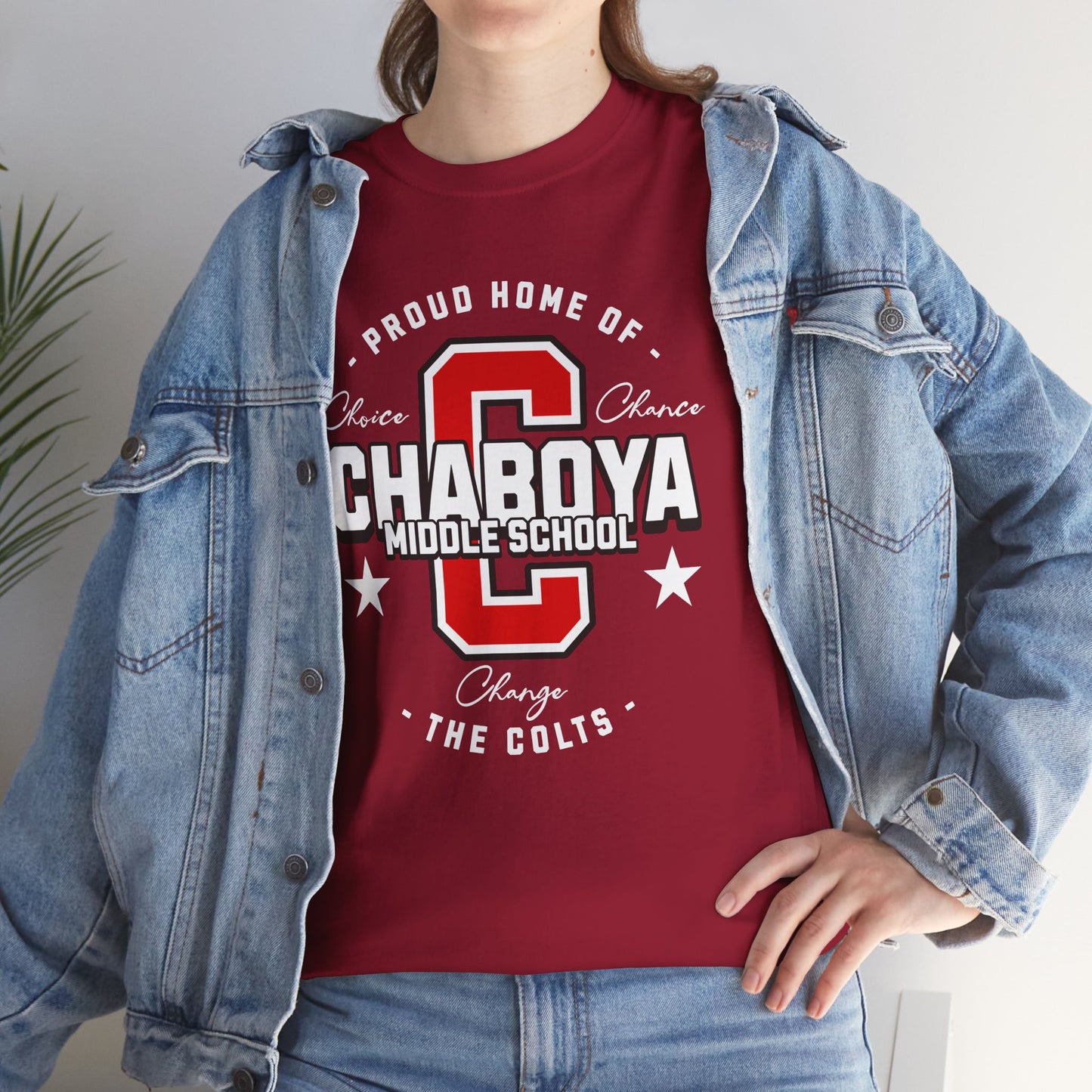 Chaboya Middle School Collegiate Tee - Adult