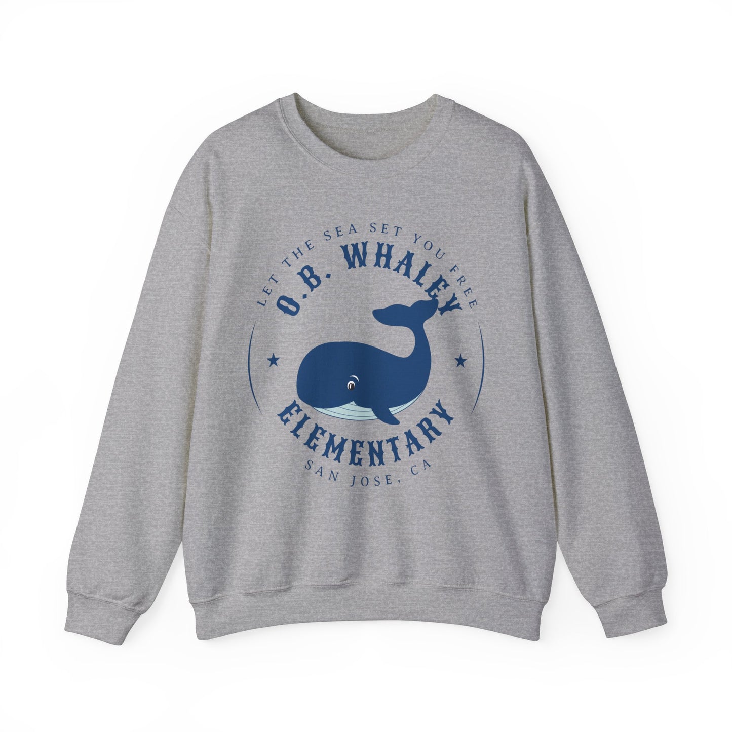 O.B. Whaley Let The Sea Set You Free Crewneck - Adult
