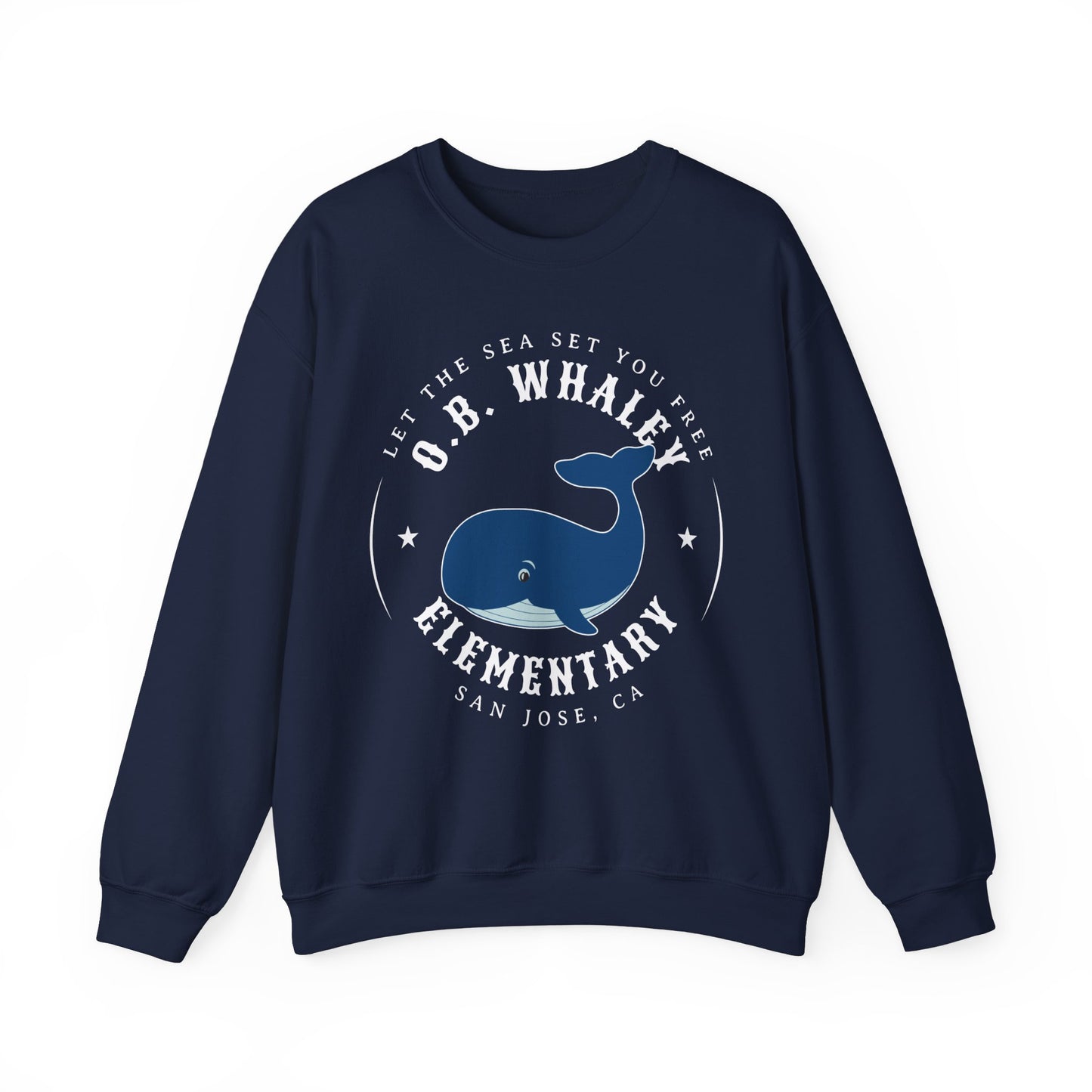 O.B. Whaley Let The Sea Set You Free Crewneck - Adult