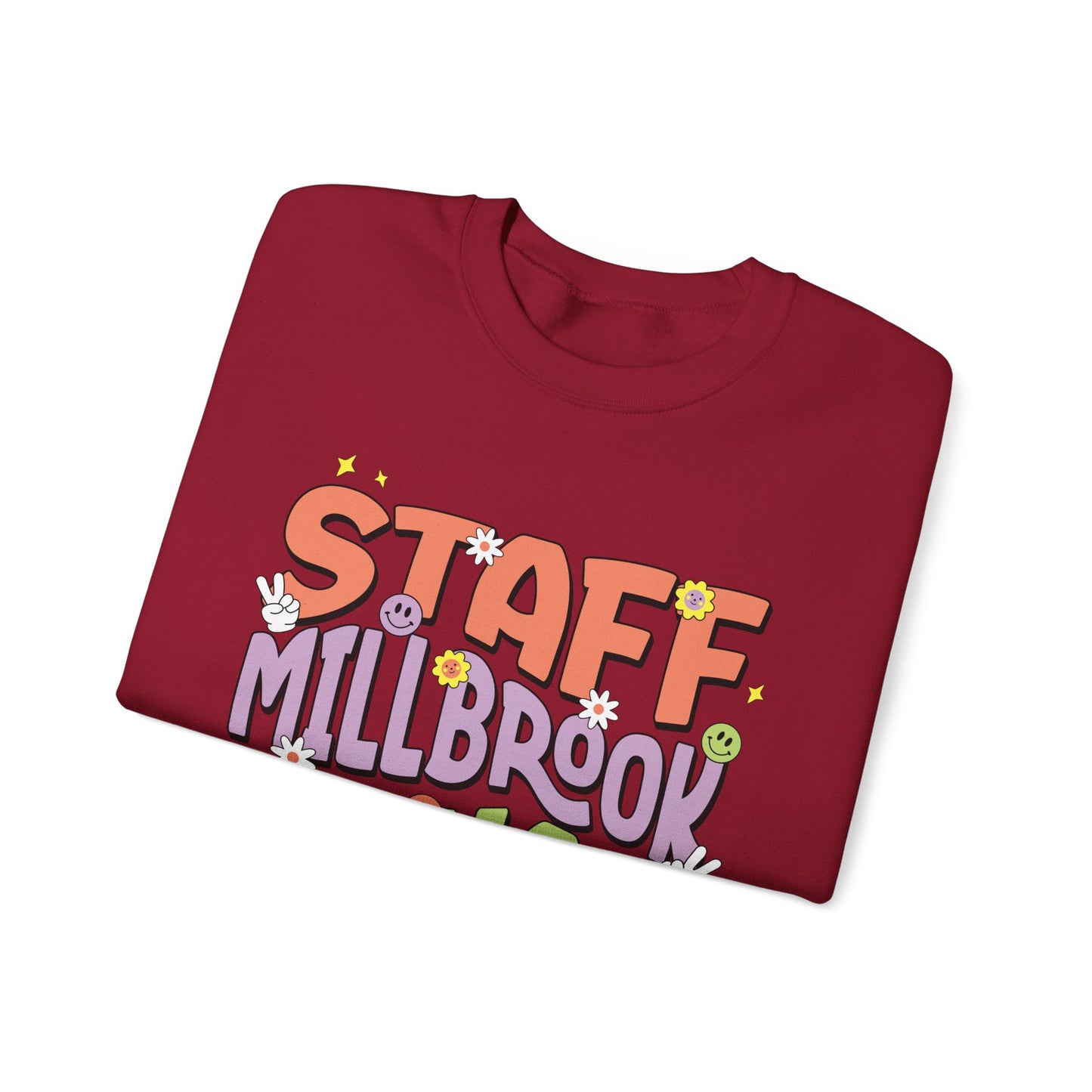 Millbrook Staff Squad Unisex Heavy Blend™ Crewneck Sweatshirt - Adult