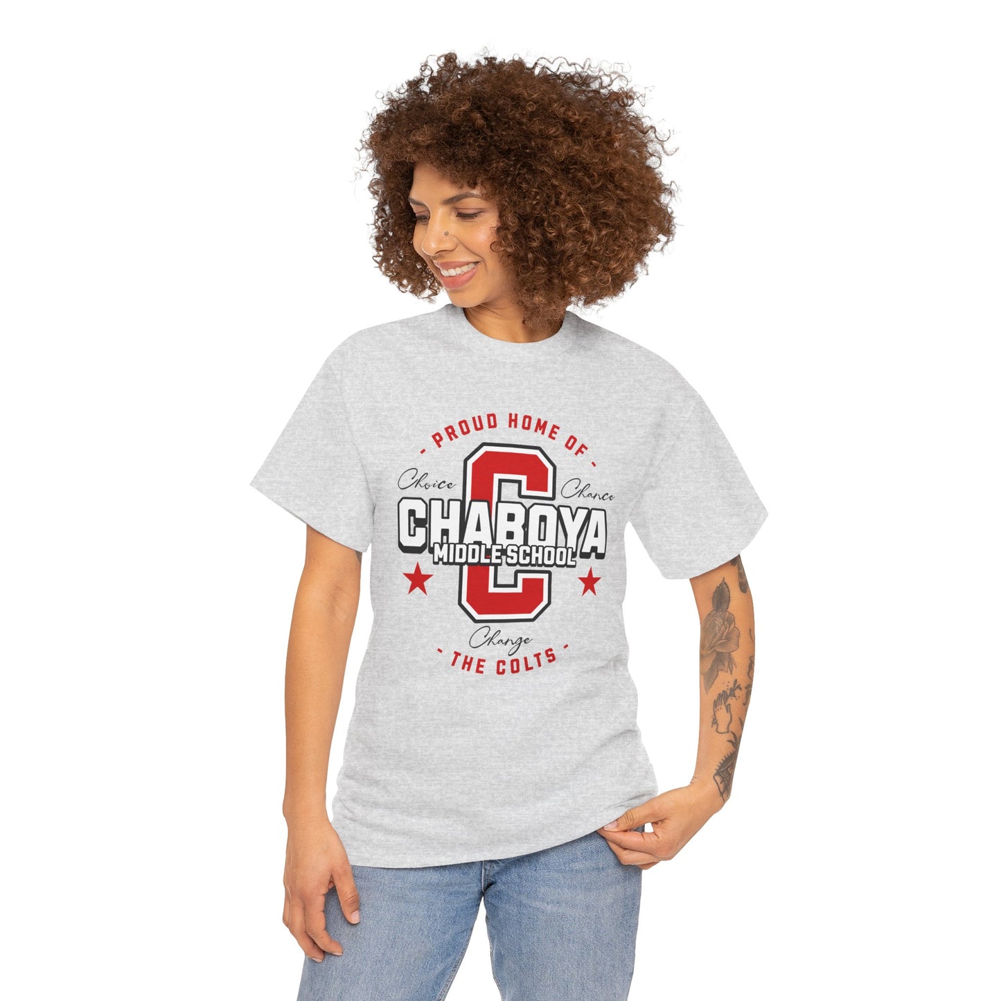 Chaboya Middle School Collegiate Tee - Adult