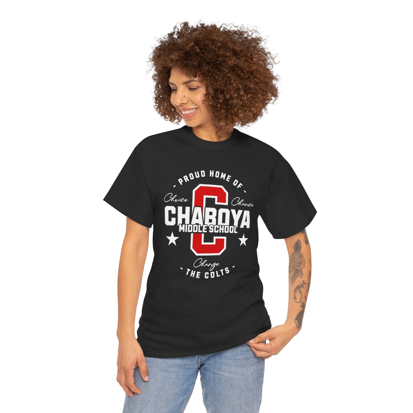 Chaboya Middle School Collegiate Tee - Adult