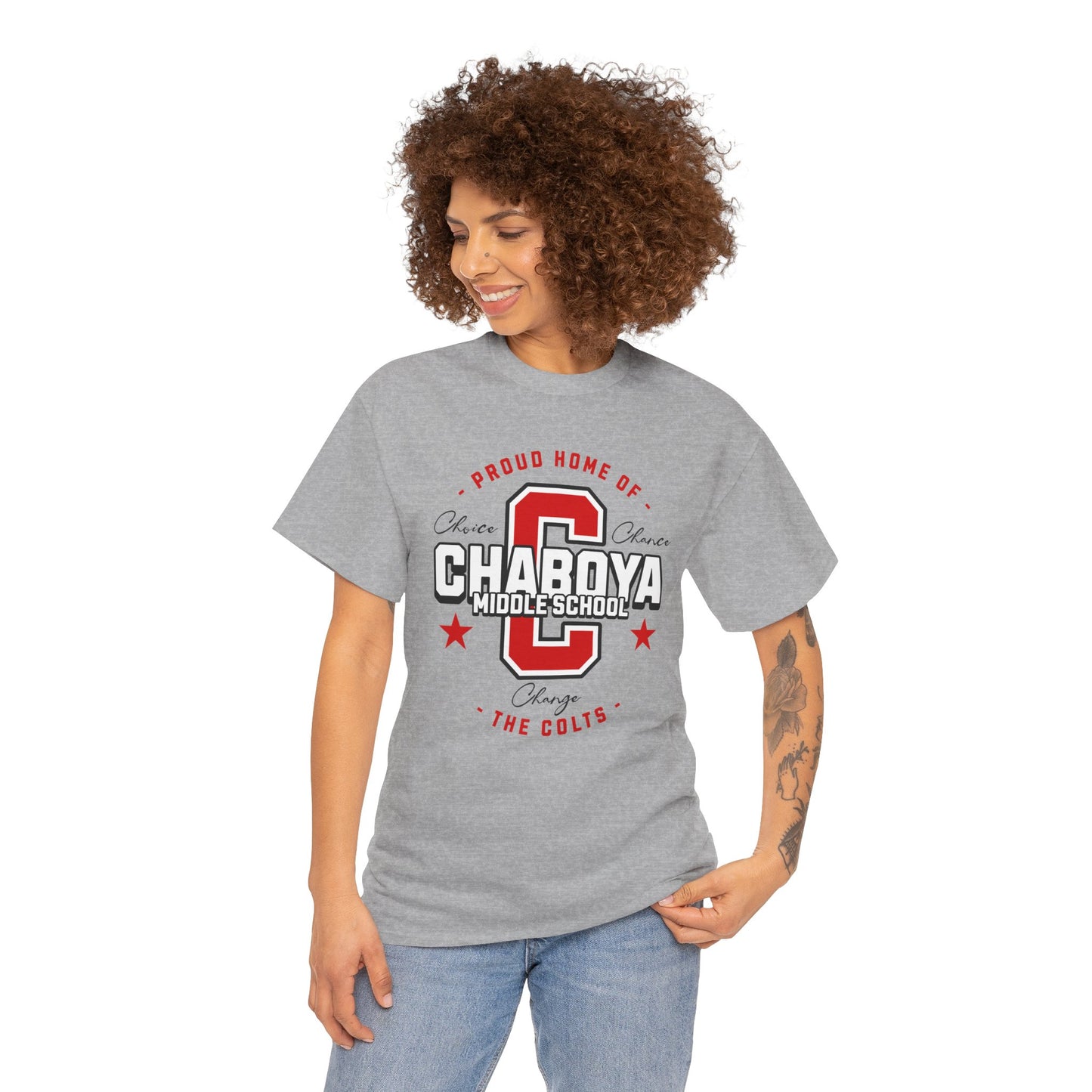 Chaboya Middle School Collegiate Tee - Adult